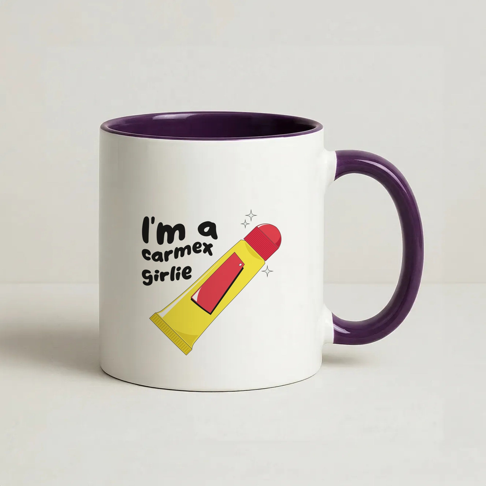 I'm A Carmex Girlie - Chamberlain Coffee Purple Mug