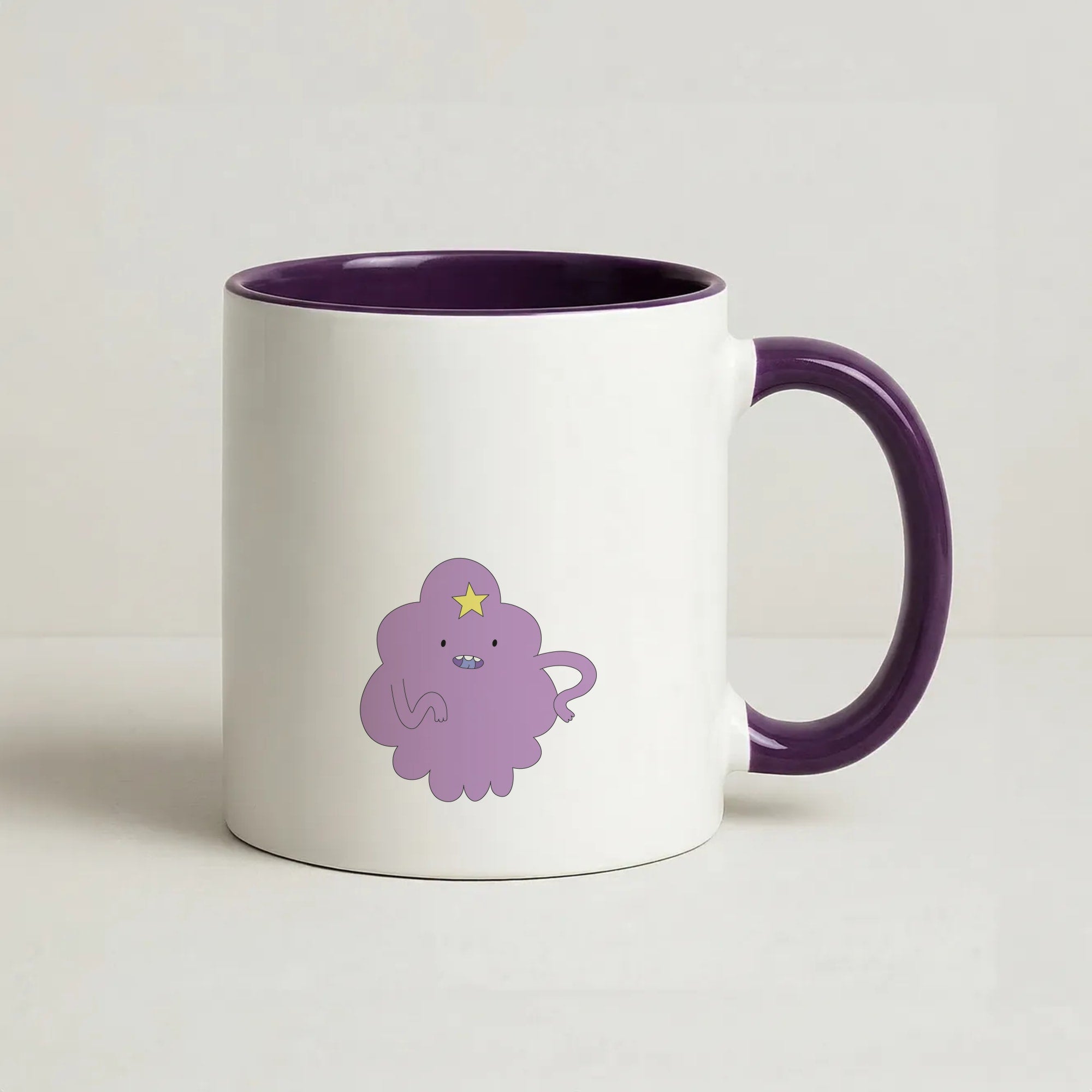 Lumpy Space Princess Coffee Purple Mug