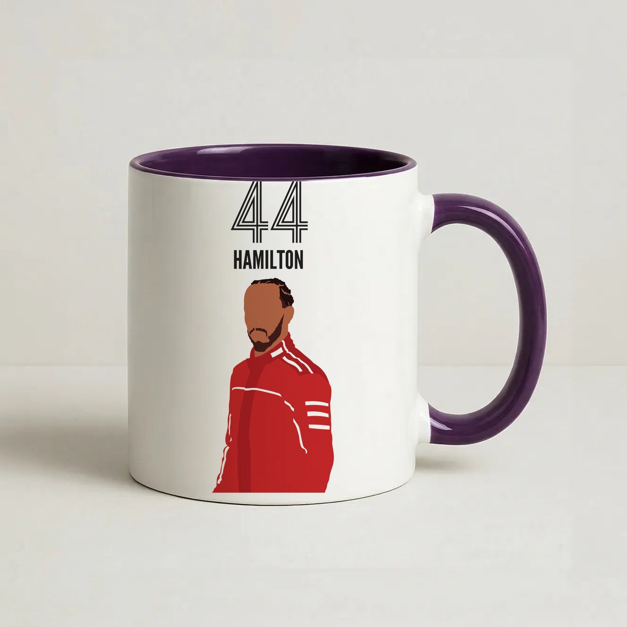 Hamilton 2026 Coffee Purple Mug