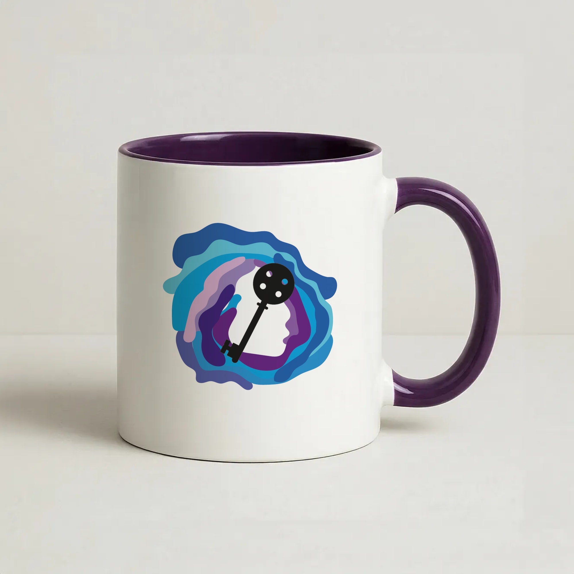 Coraline Key Coffee Purple Mug