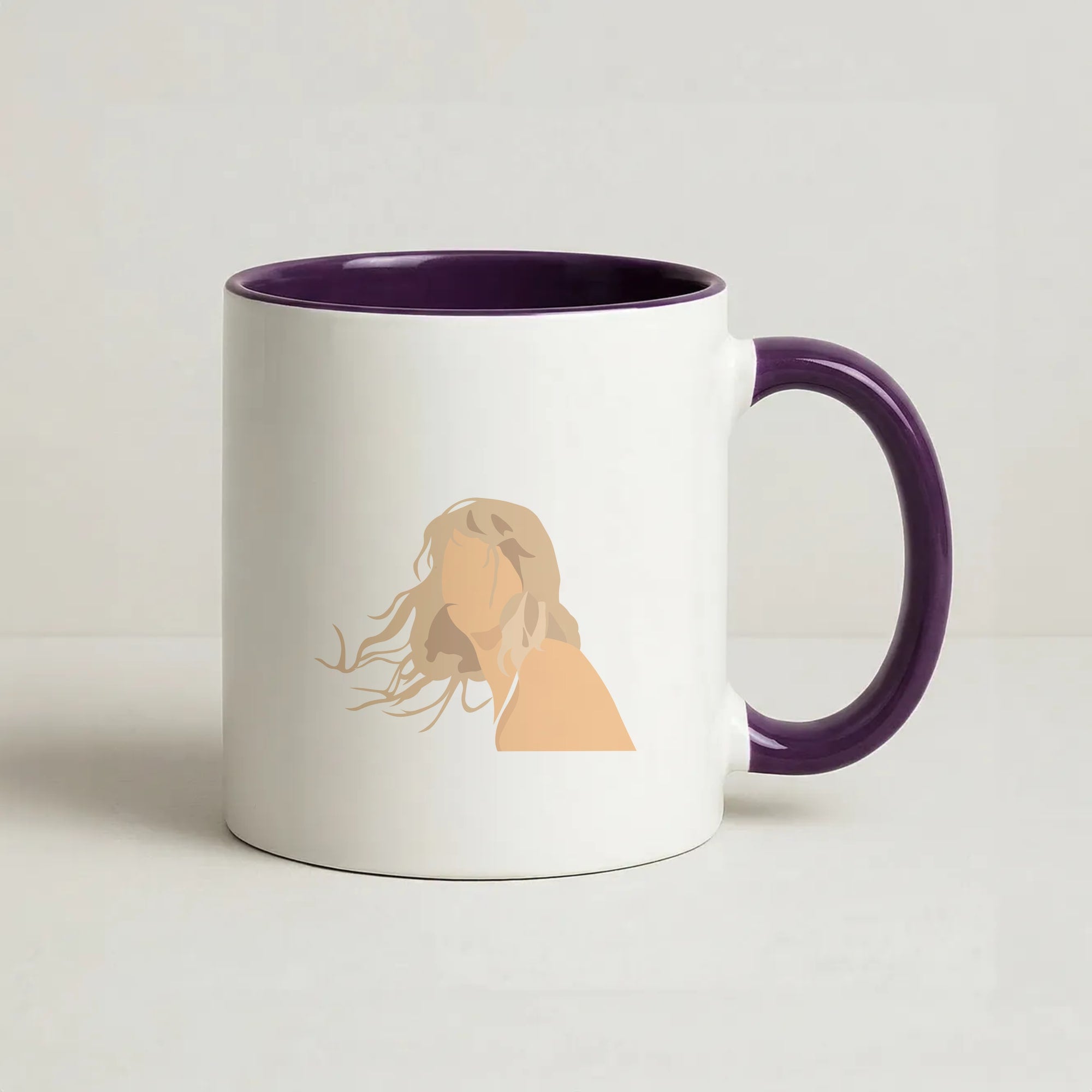 1898 - Taylor Coffee Purple Mug