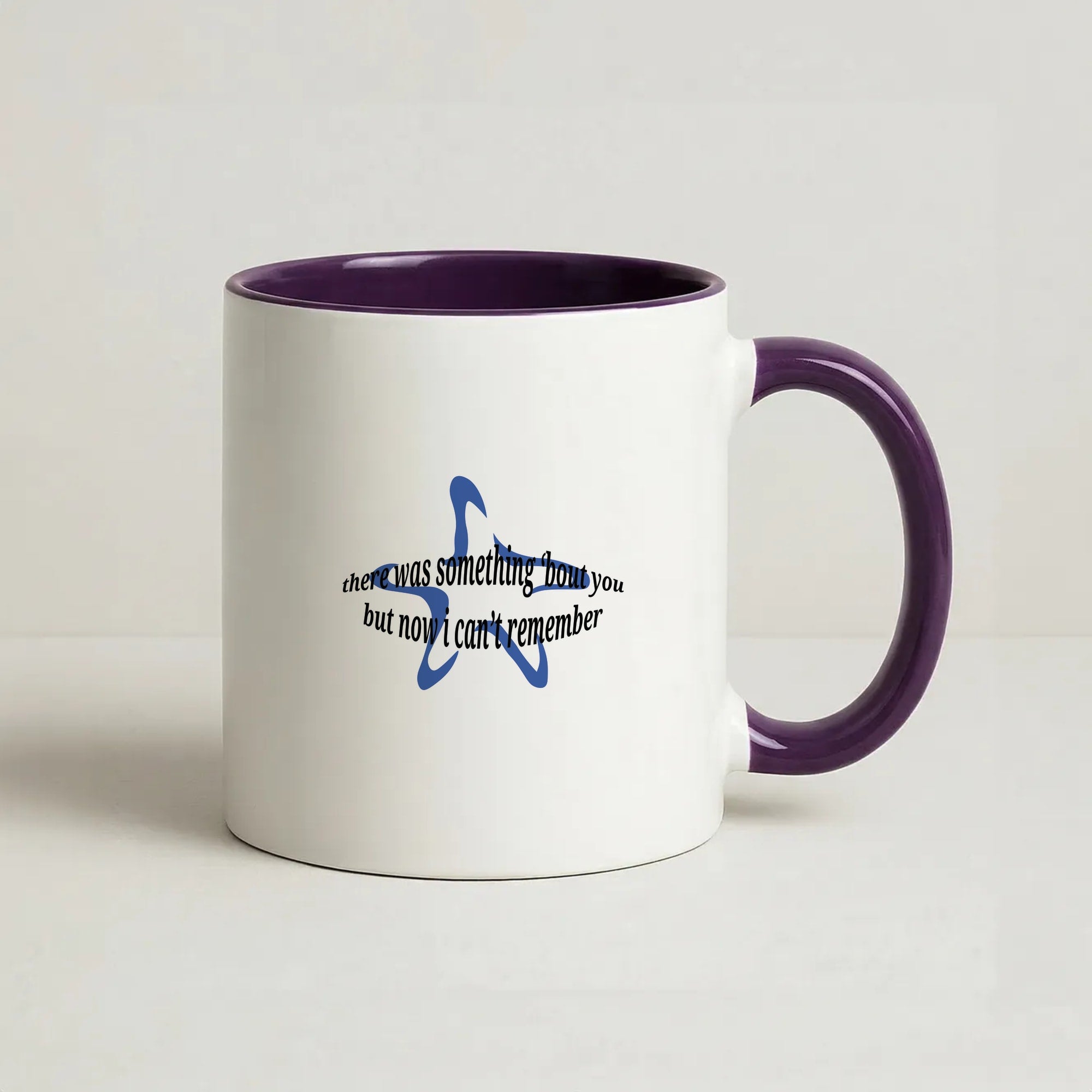 There Was Something About You - The 1975 Coffee Purple Mug