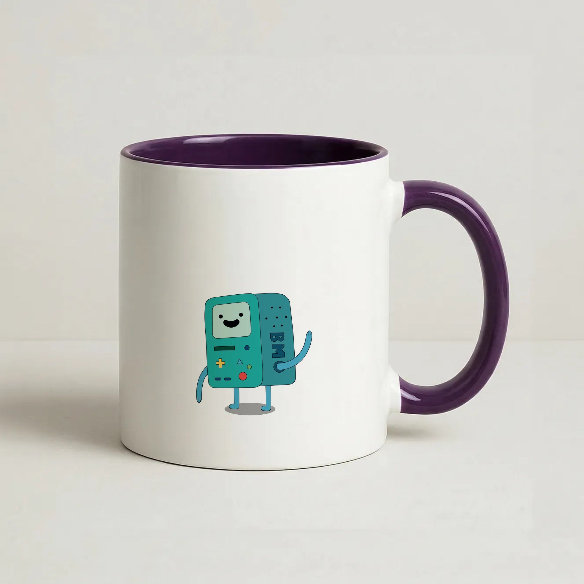 BMO Coffee Purple Mug