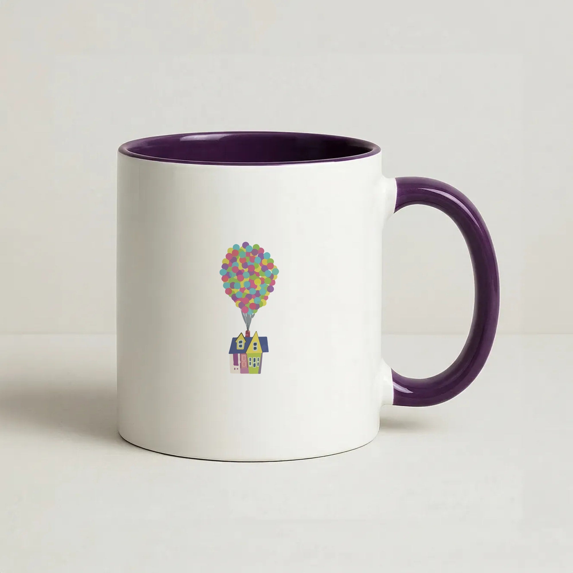 House Up Coffee Purple Mug