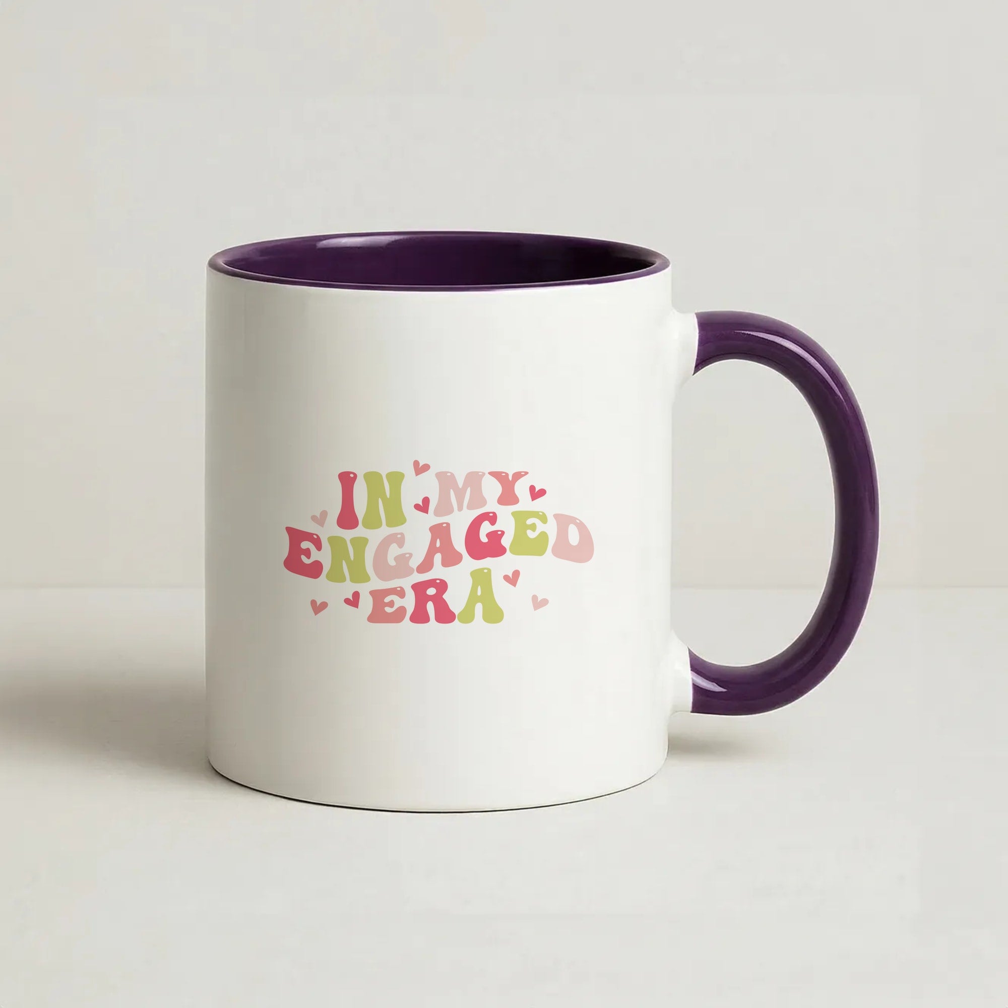 In My Engaged Era - Bridal Coffee Purple Mug