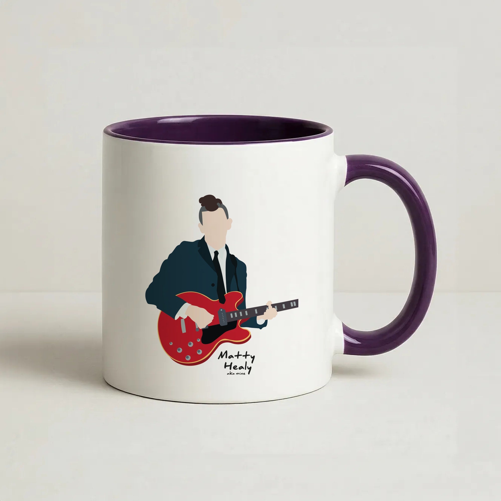 Matt Healy - The 1975 Coffee Purple Mug