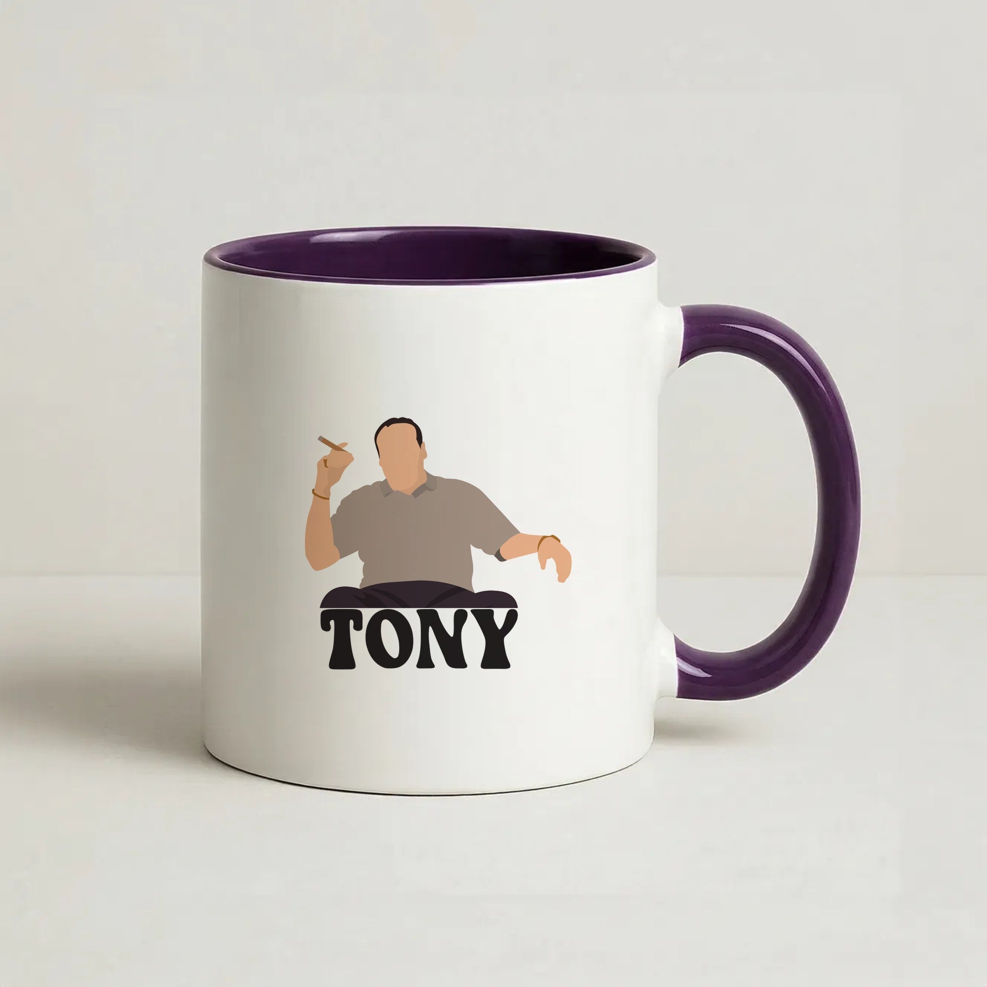 Tony Coffee Purple Mug