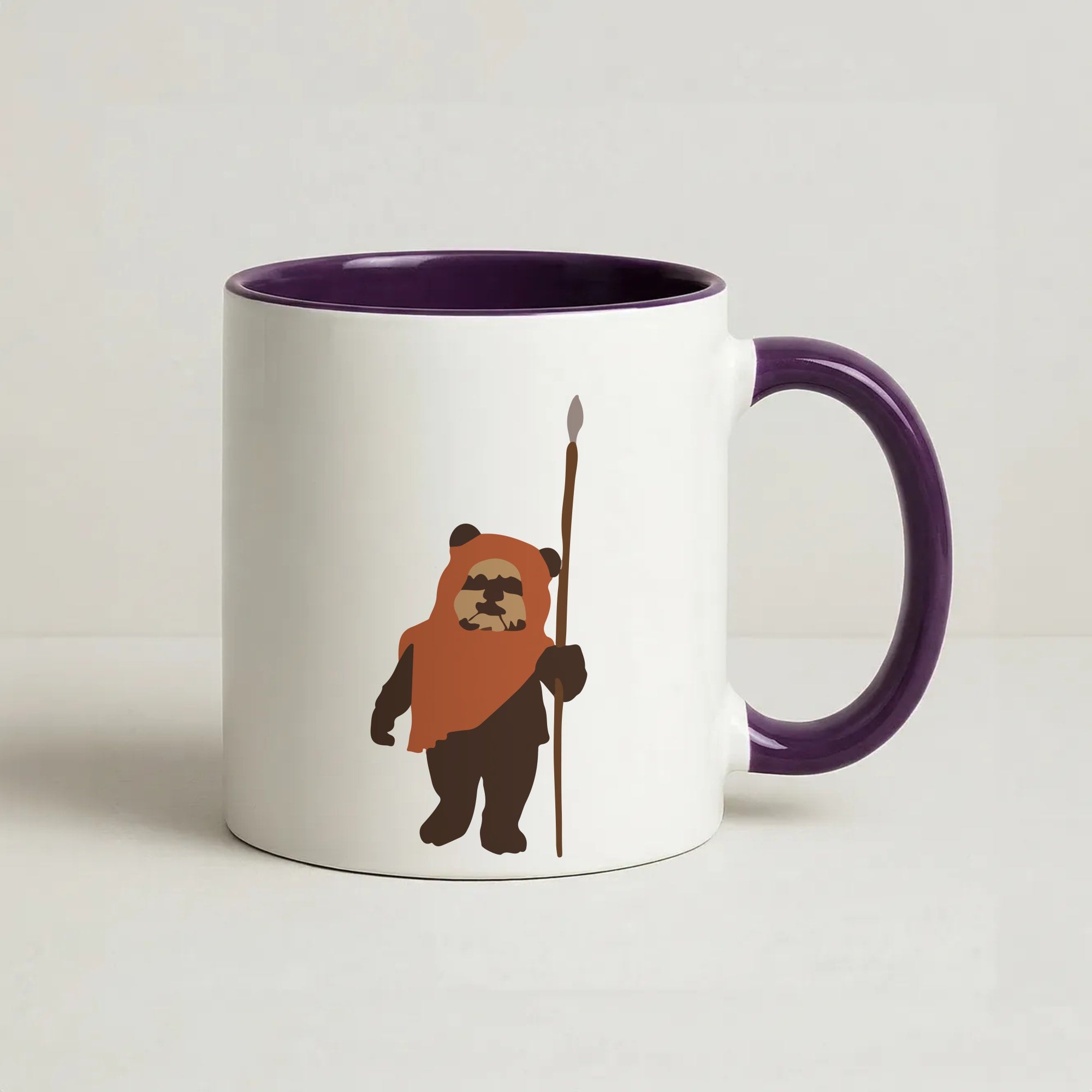 Ewok Coffee Purple Mug