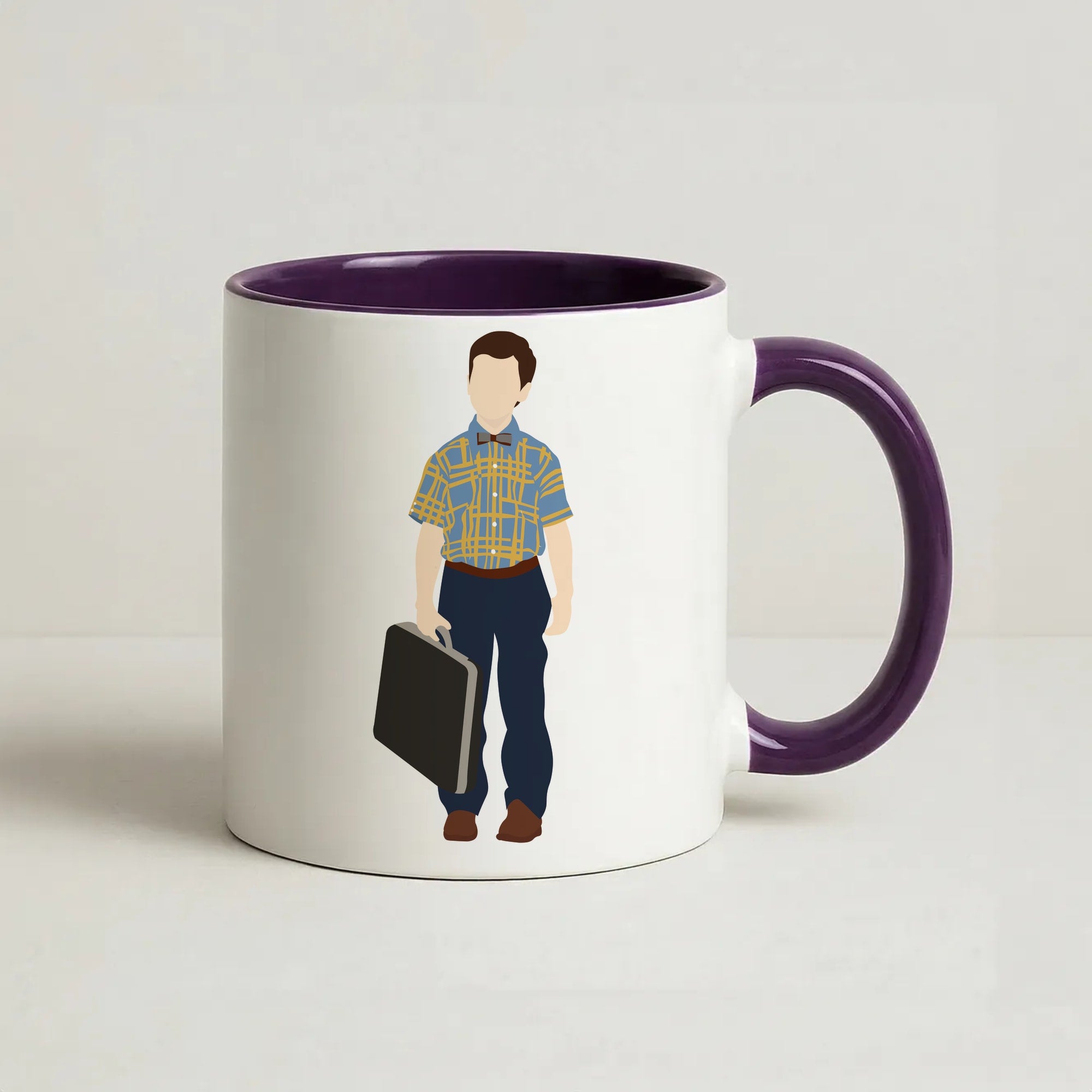 First Day - Sheldon Coffee Purple Mug
