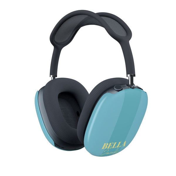 Blue Stripe Personalised Name AirPods Max Case
