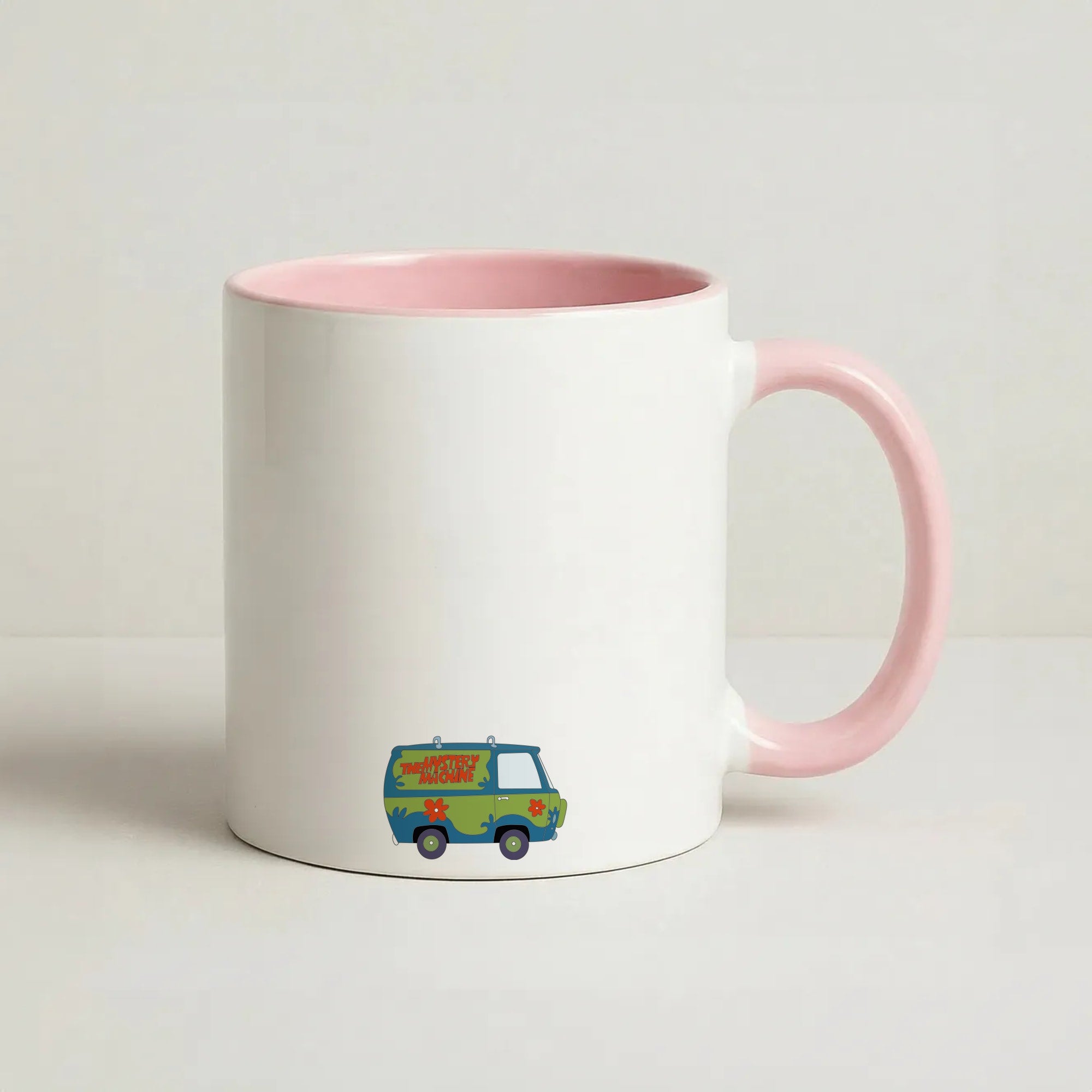 The Mystery Machine - Scoob Coffee Pink Mug