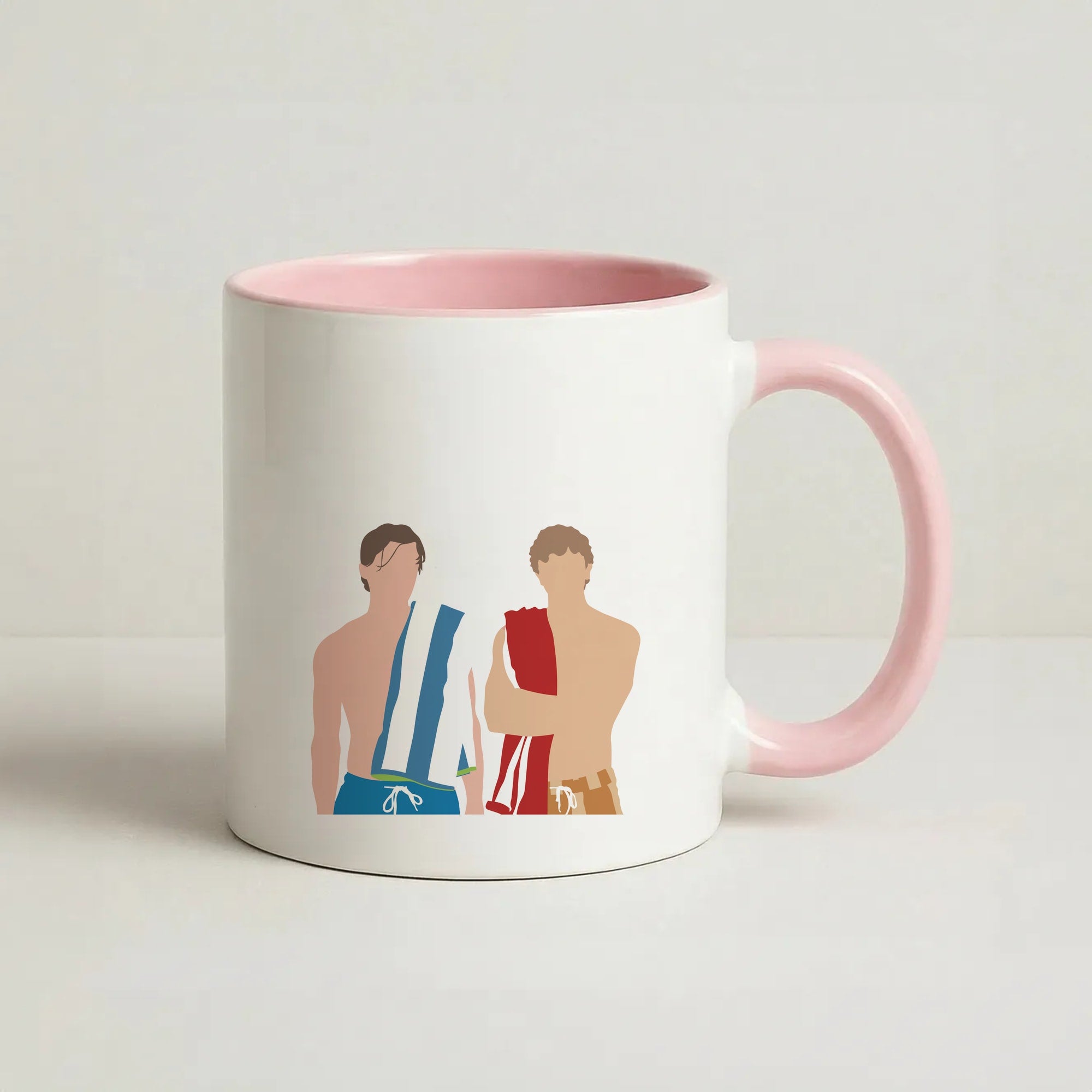 Conrad And Jeremiah - TSITP Coffee Pink Mug