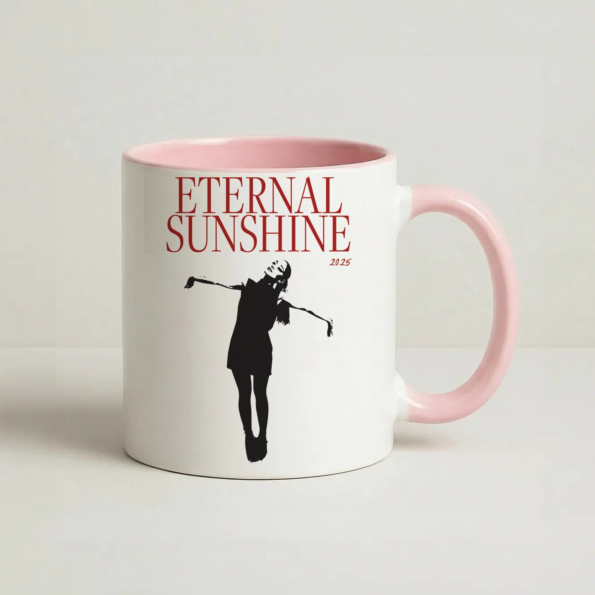 Red Sunshine 2025 Coffee Pink Mug