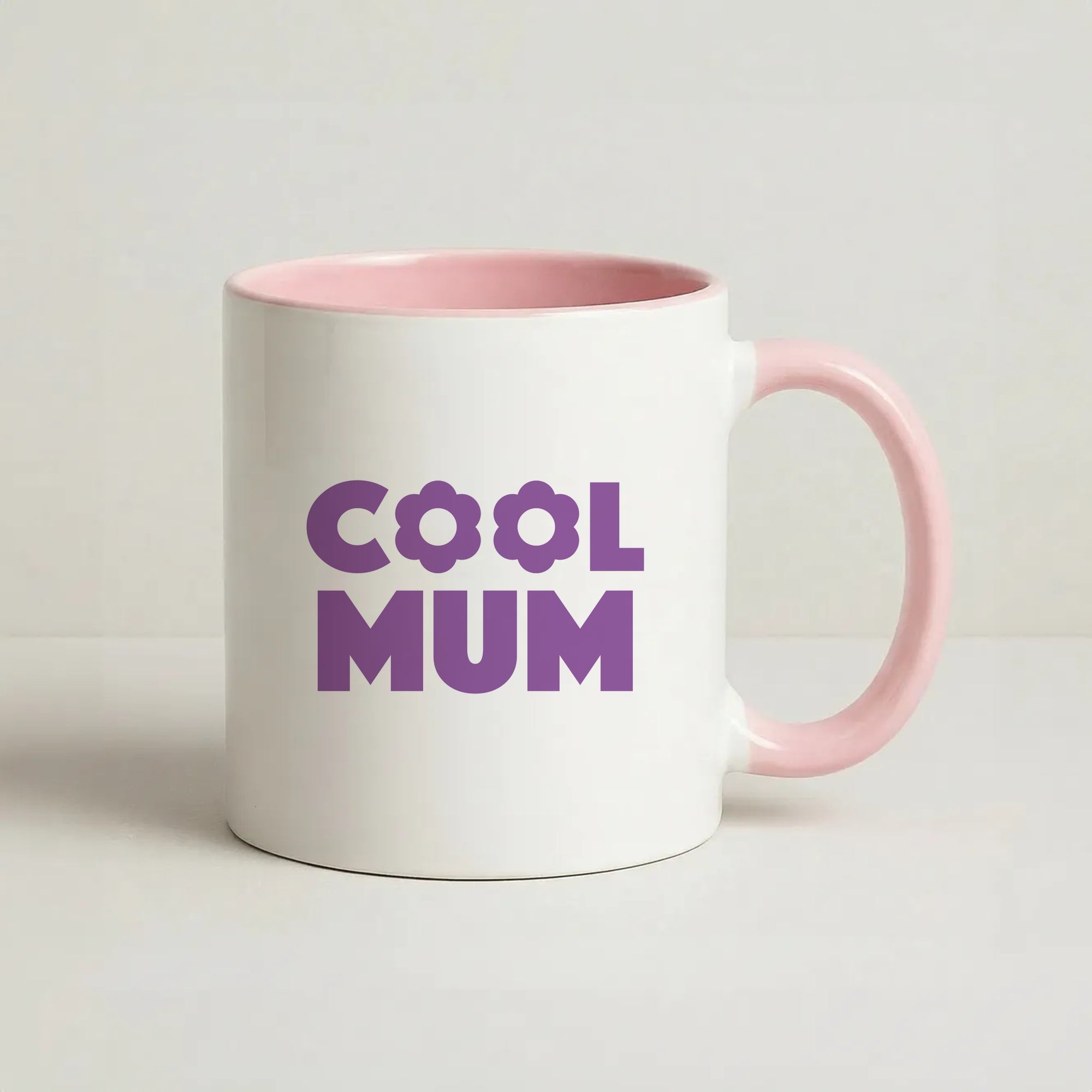 Cool Mum Coffee Pink Mug
