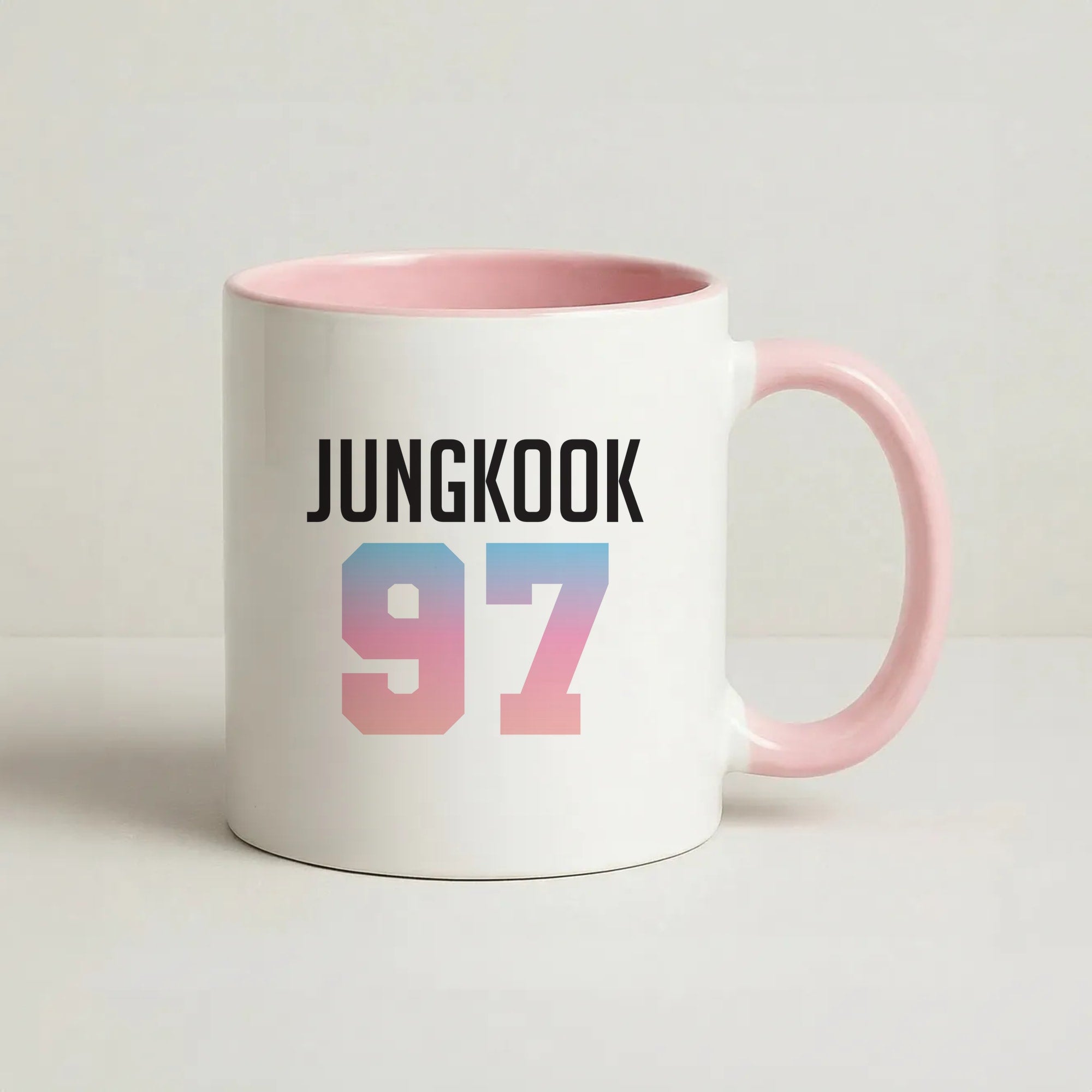 Jungkook 97 Coffee Pink Mug