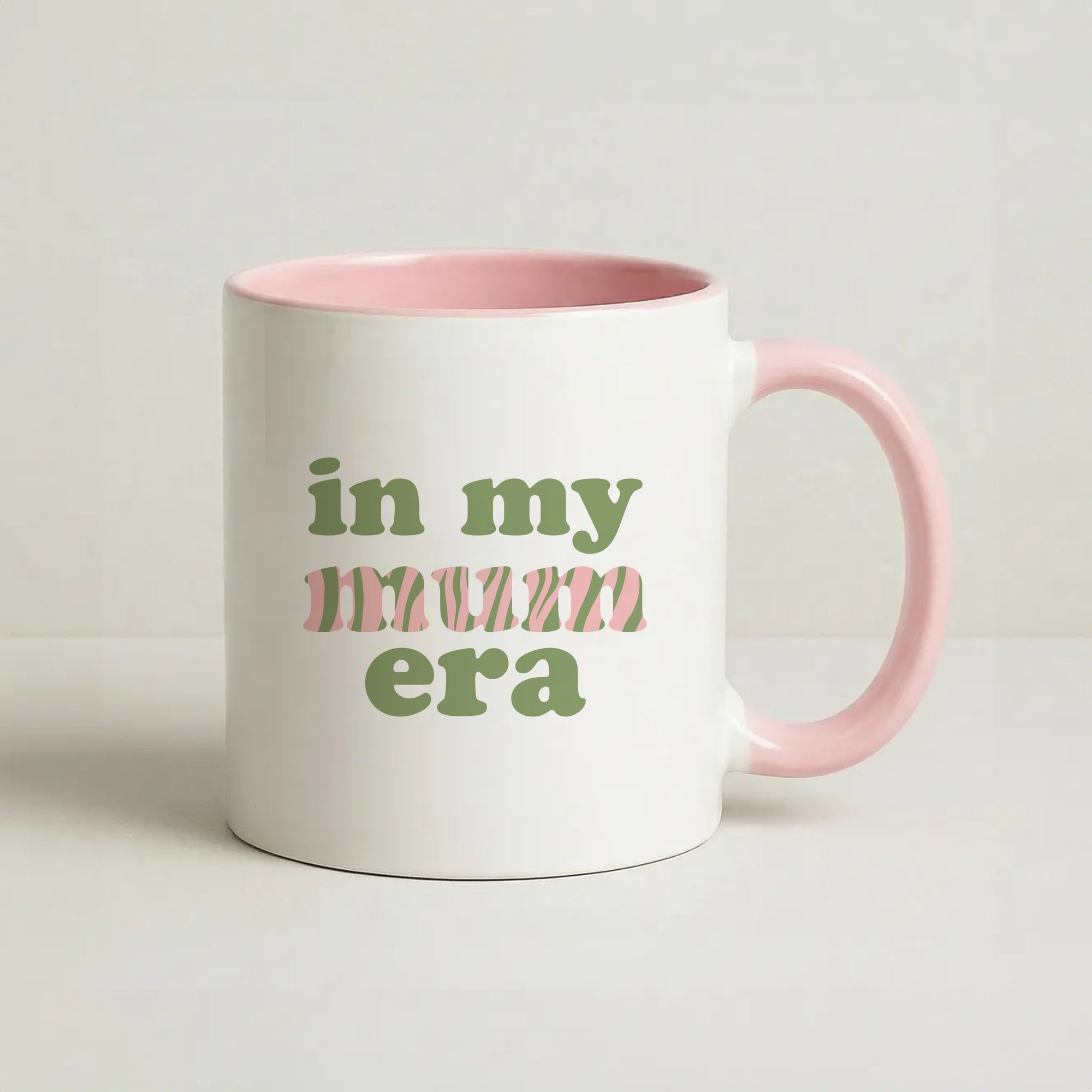 In My Mum Era Coffee Pink Mug
