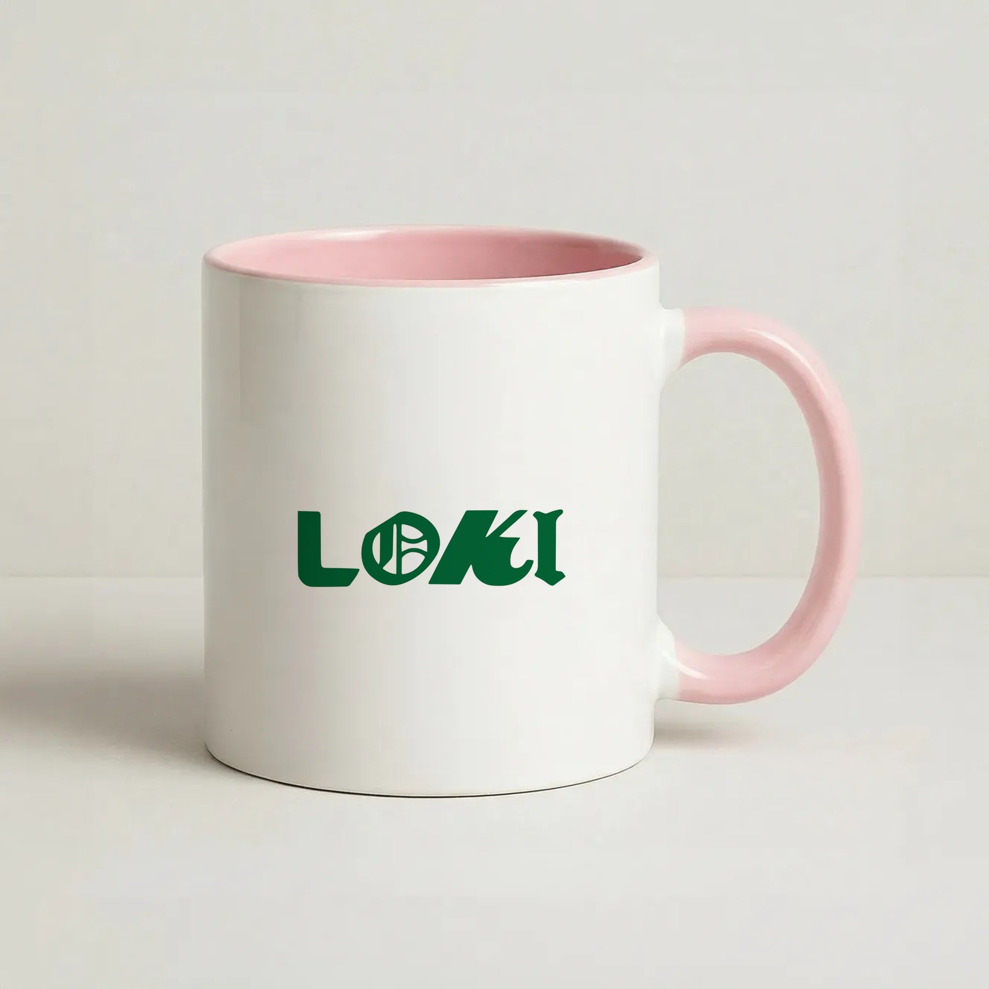 Logo Coffee Pink Mug