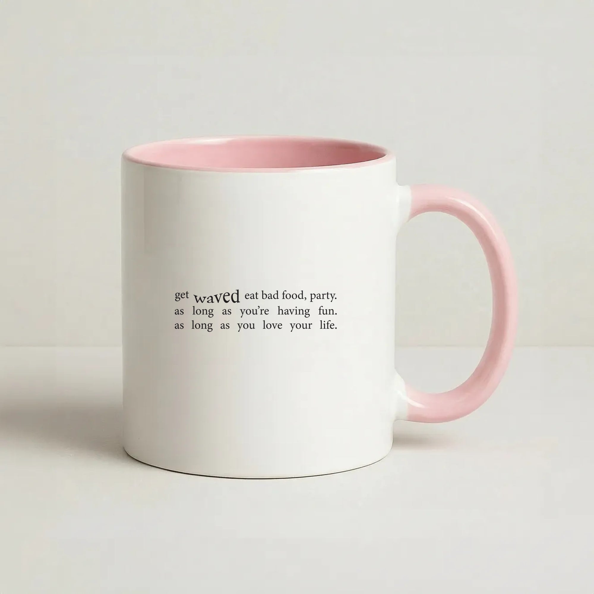 There's More To Life - Coffee Pink Mug