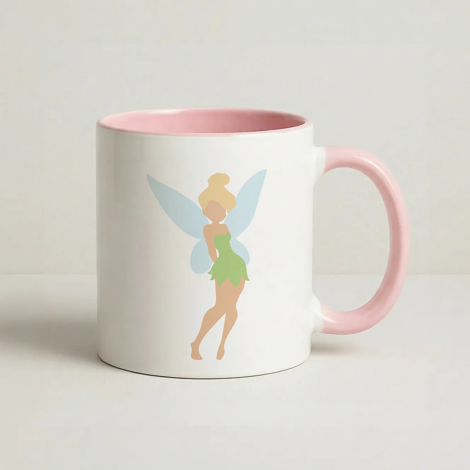 Tinker Fairy Coffee Pink Mug