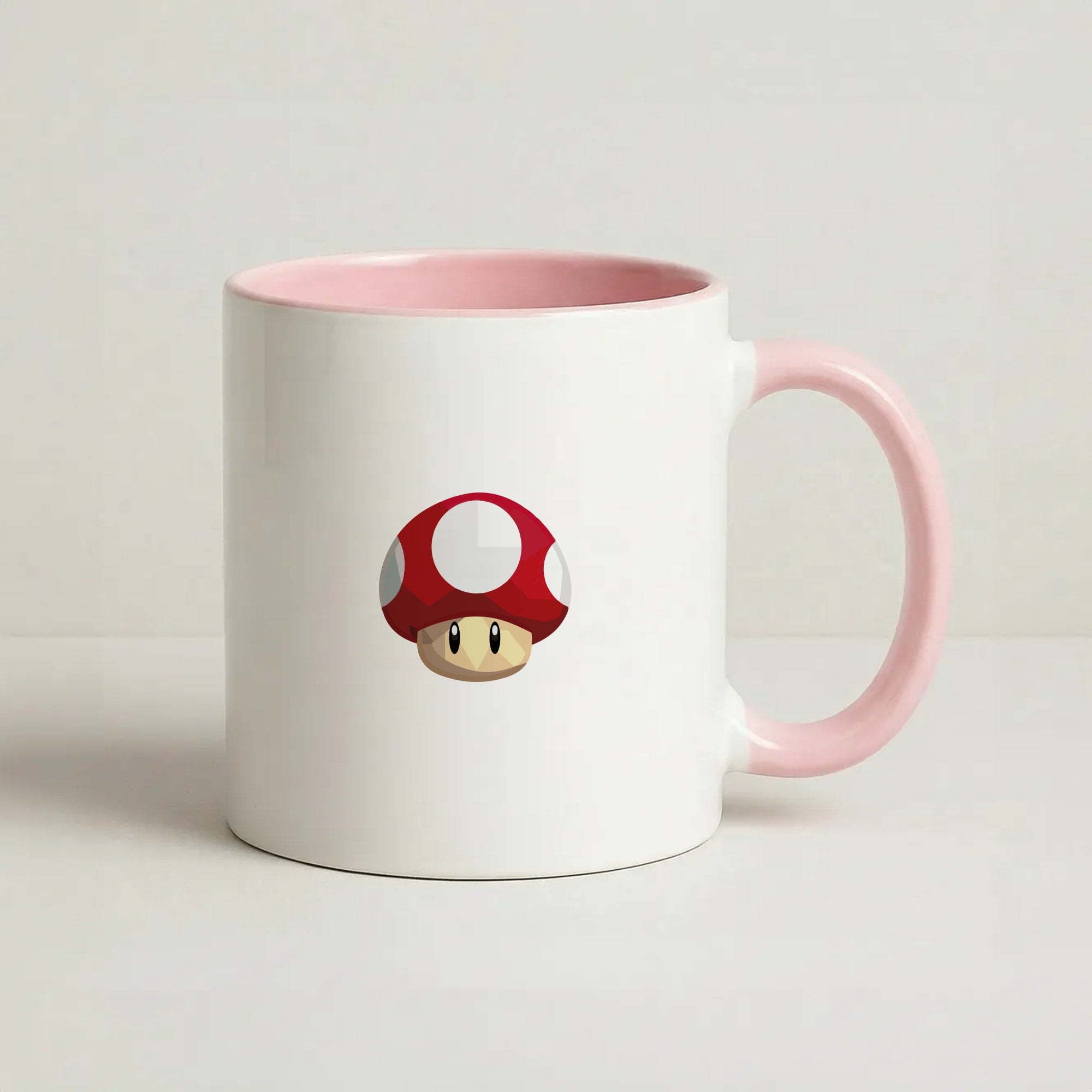 Toad - Mario Coffee Pink Mug