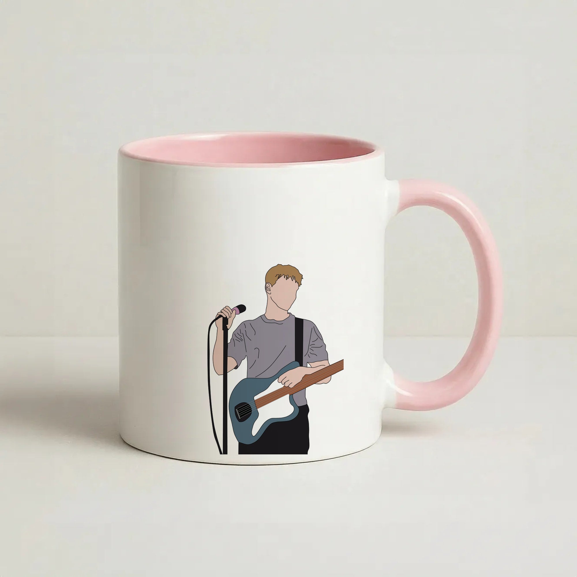 Performing - Fender Coffee Pink Mug