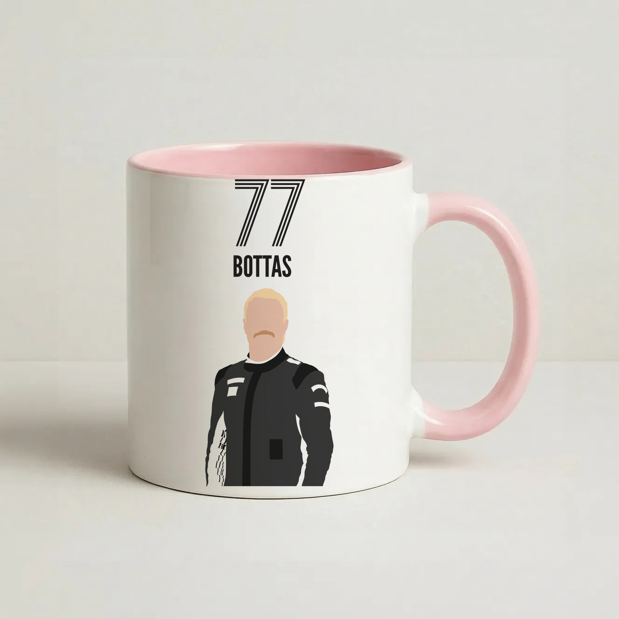 Bottas 2026 Coffee Pink Mug