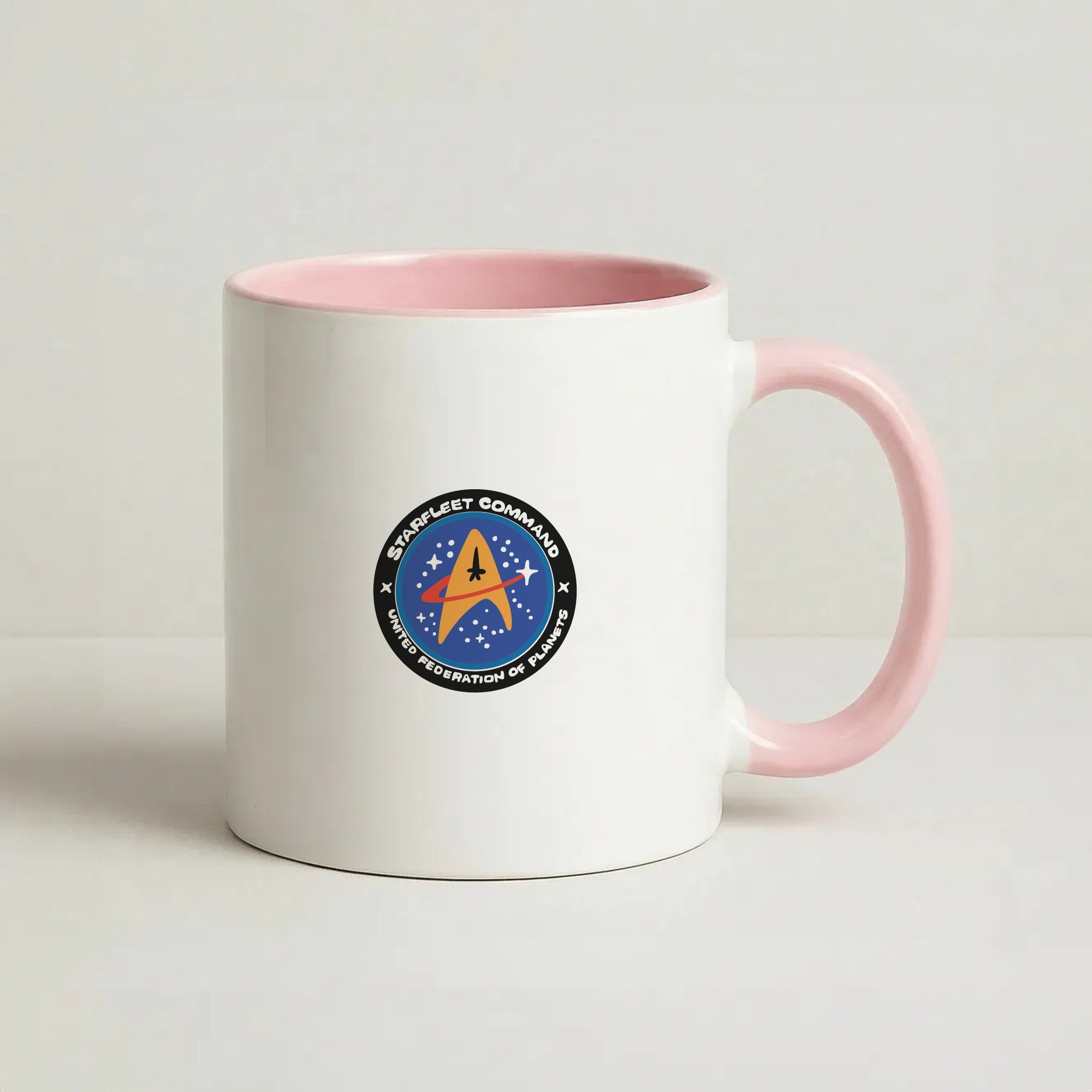 Starfleet command Coffee Pink Mug