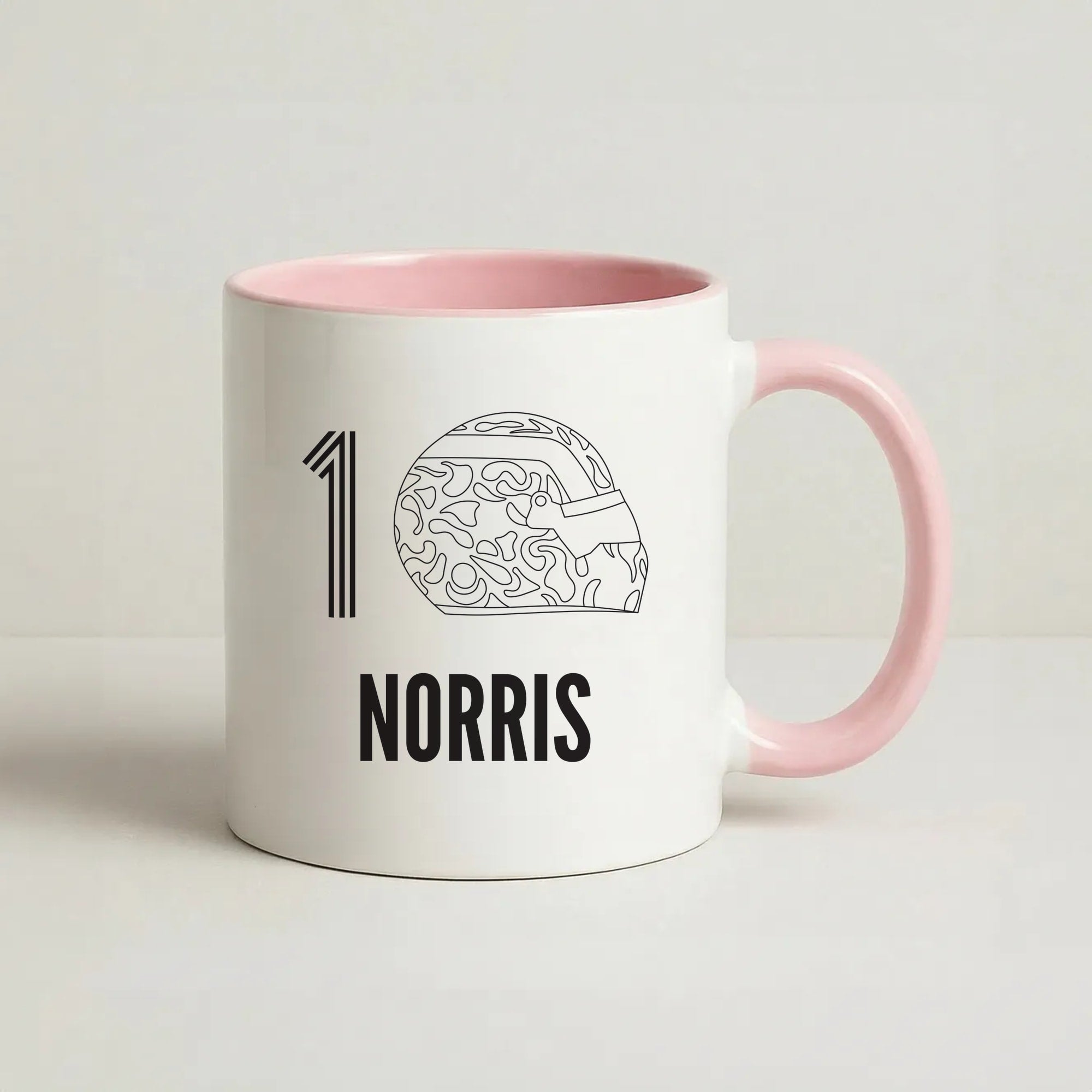 Norris Helmet 2026 Coffee Pink Mug