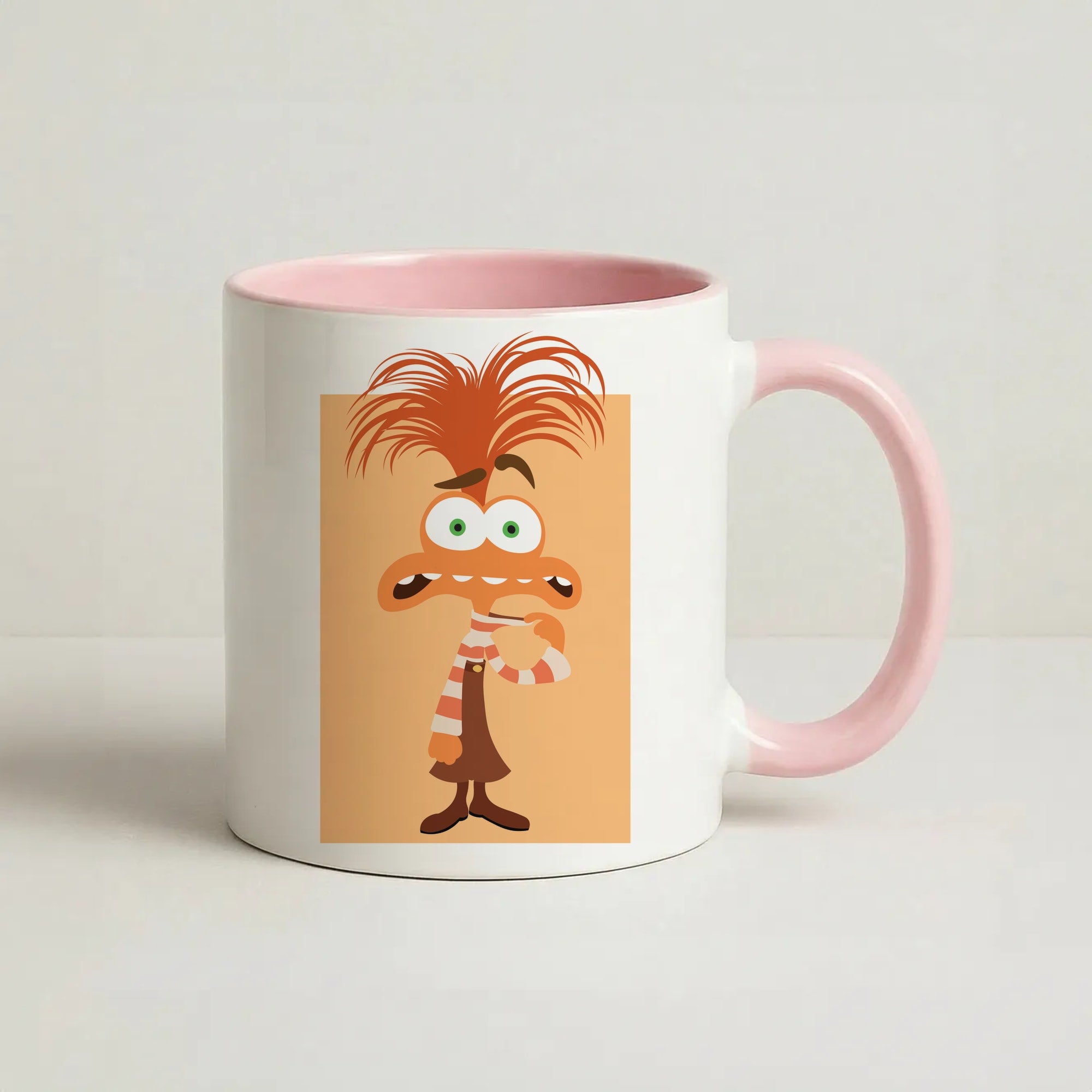 Anxiety - Inside Out Coffee Pink Mug