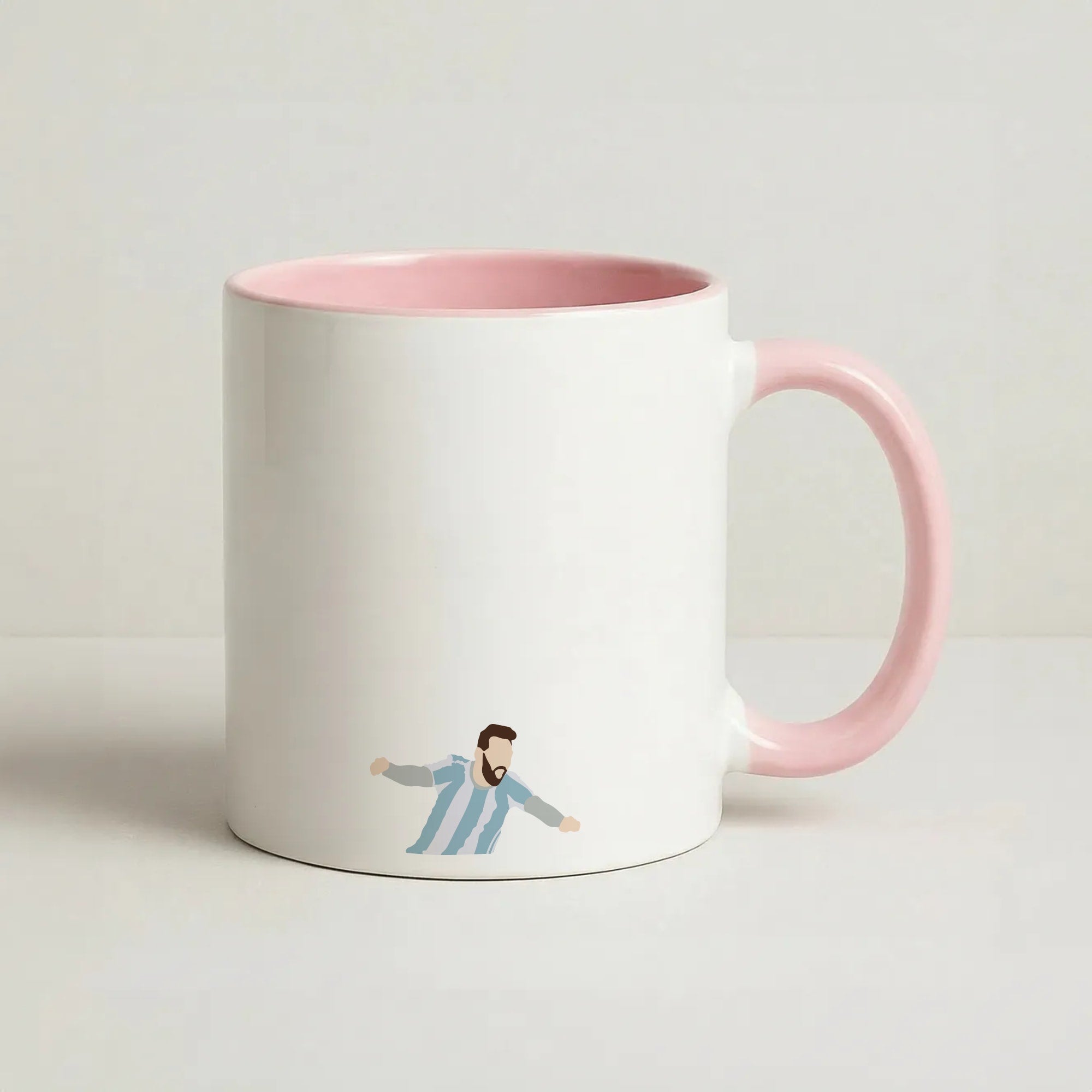 Goal - Messi Coffee Pink Mug