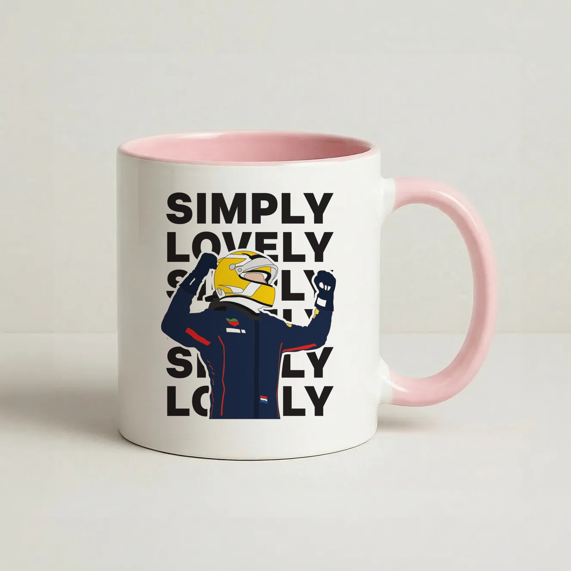 Max Simply Lovely Coffee Pink Mug