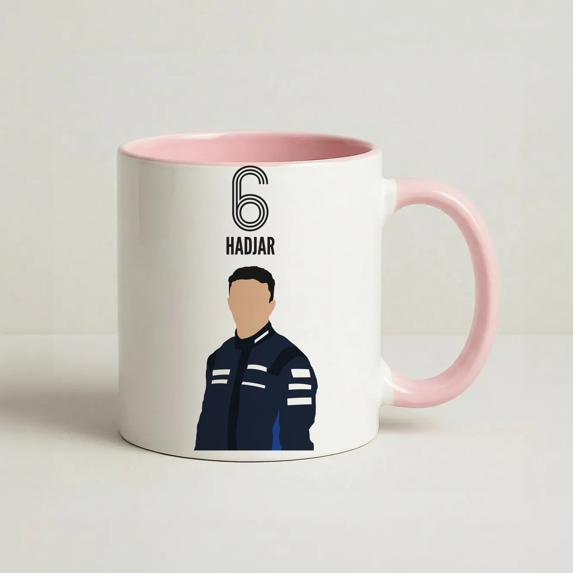 Hadjar 2026 Coffee Pink Mug