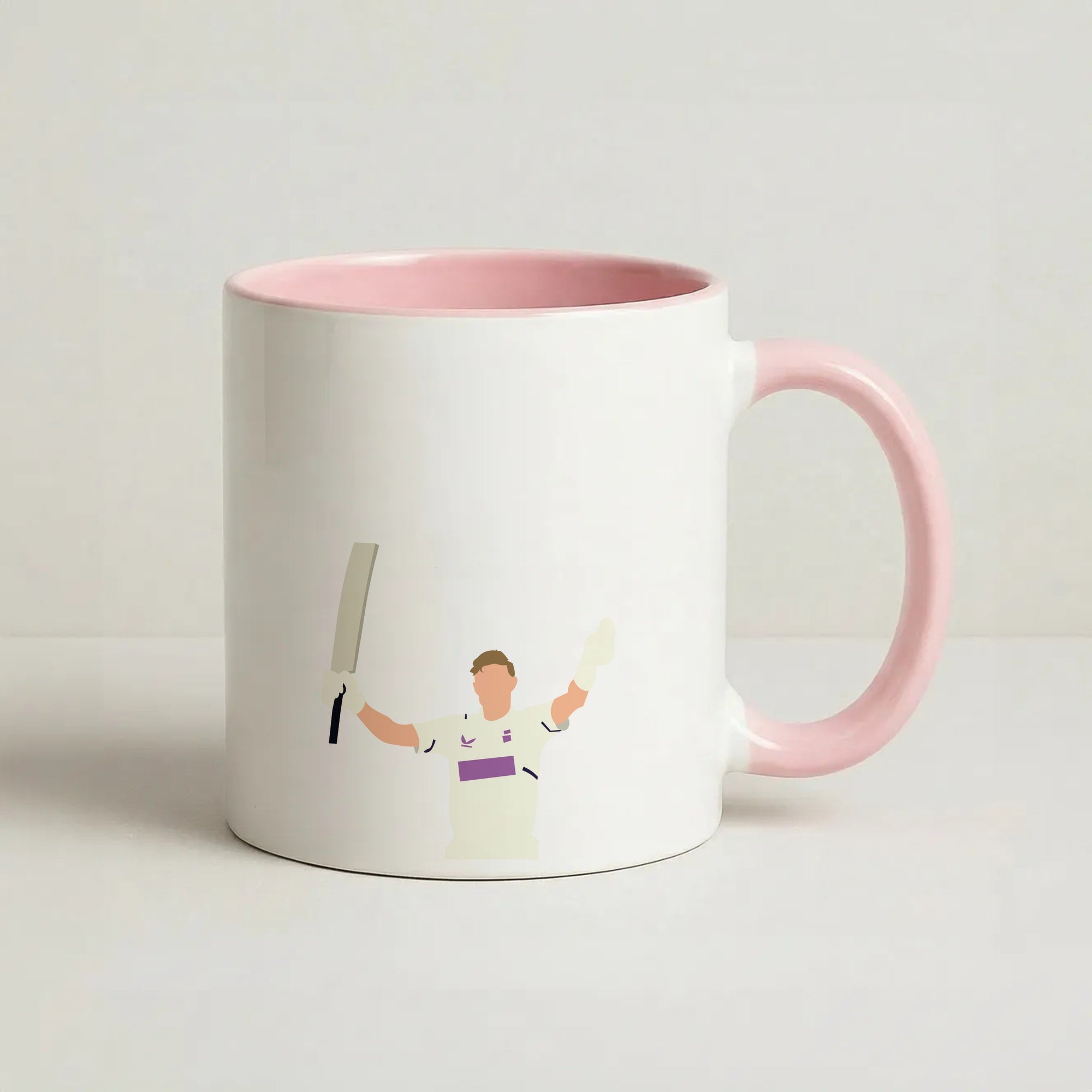 Root - Cricket Coffee Pink Mug