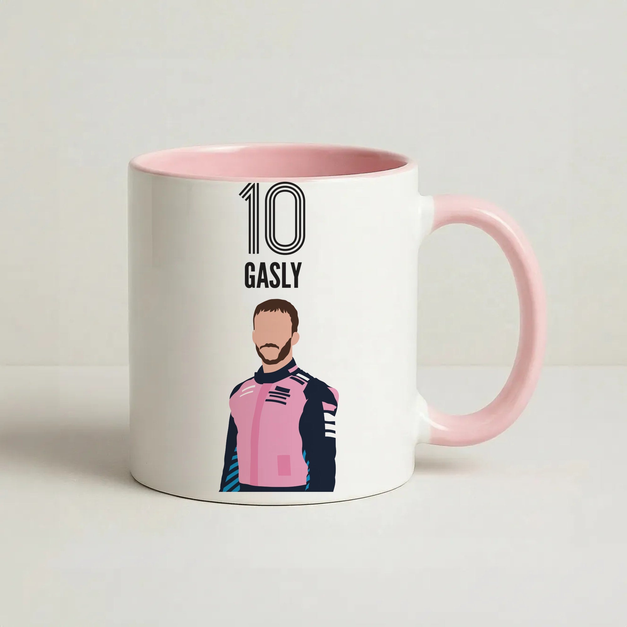 Gasly 2026 Coffee Pink Mug