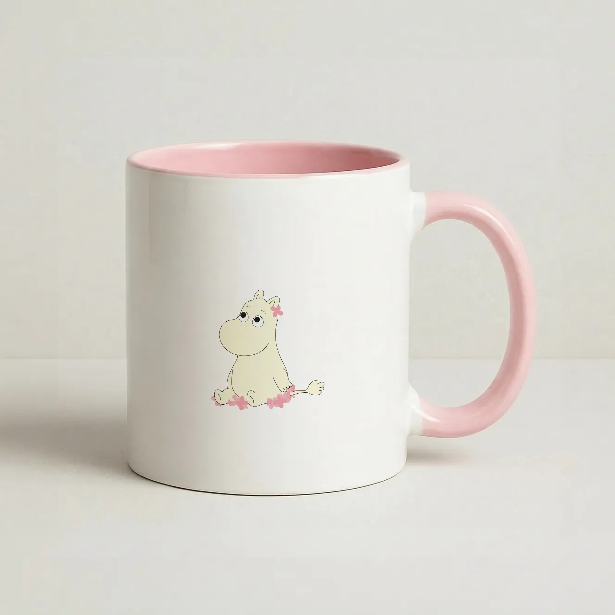Troll Coffee Pink Mug