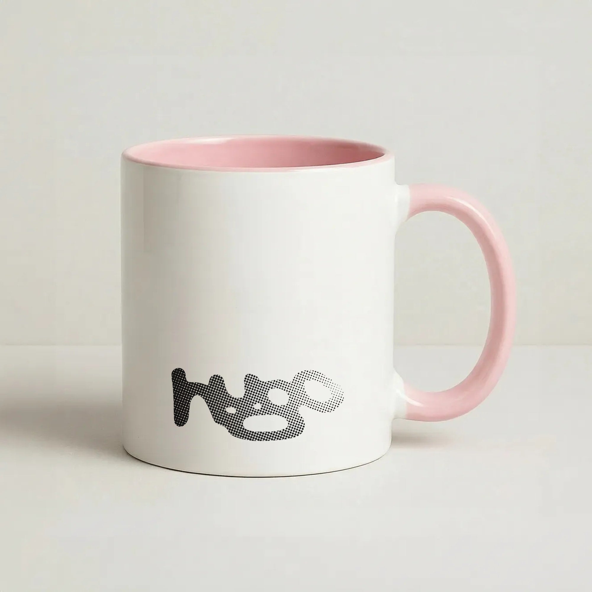 Hugo - Coffee Pink Mug