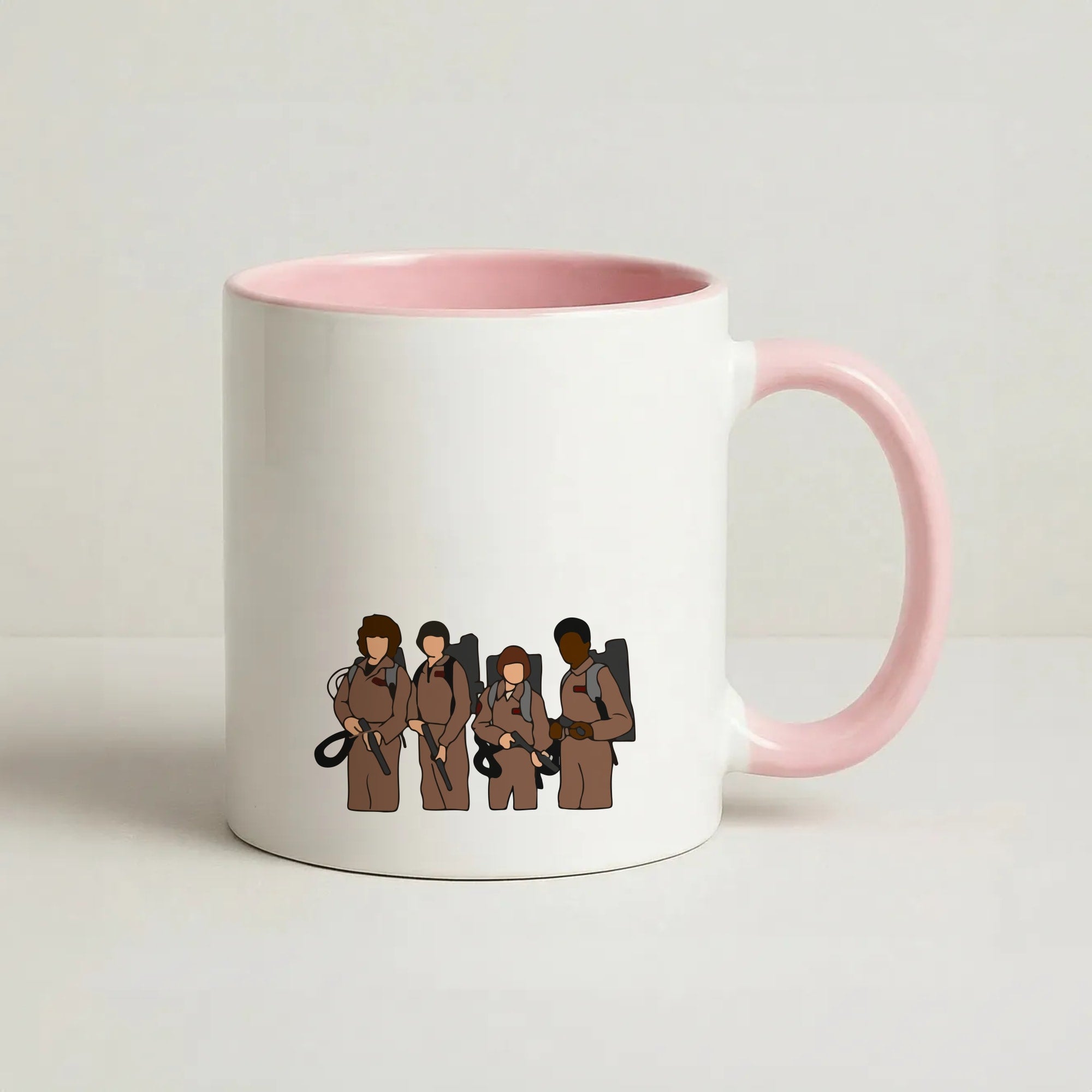 Ghost Busters Costumes Coffee Pink Mug