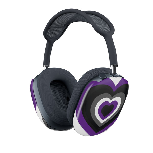 Asexual Pride Heart AirPods Max Case