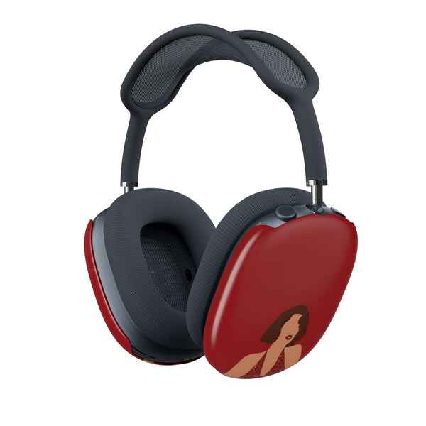 Red Sparkly Dress AirPods Max Case