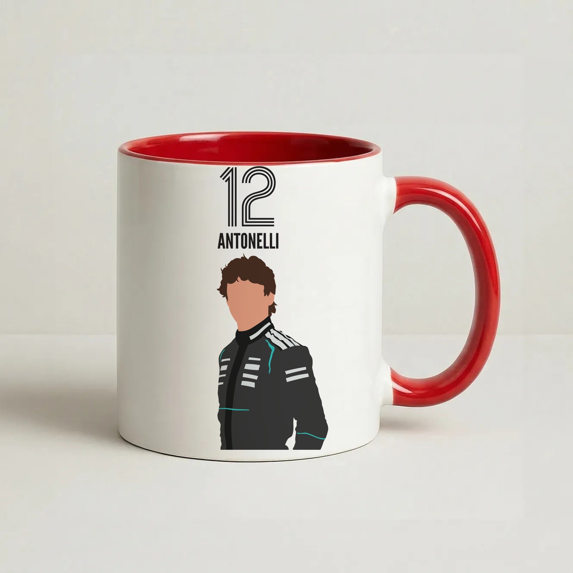 Antonelli 2026 Coffee Red Mug