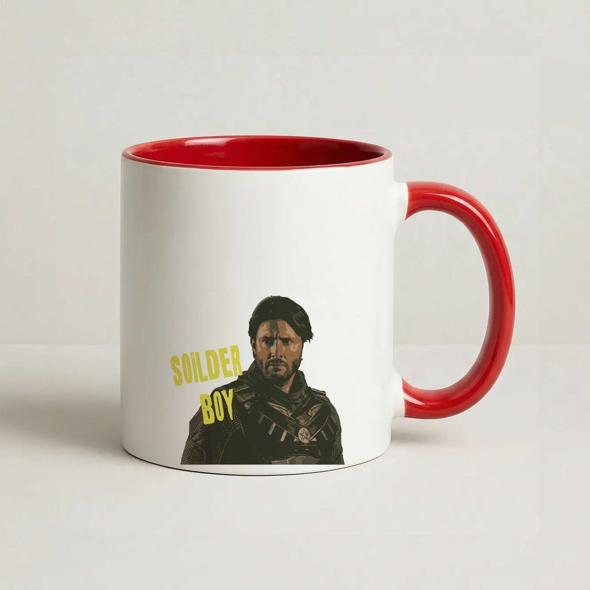 Soldier Boy Coffee Red Mug