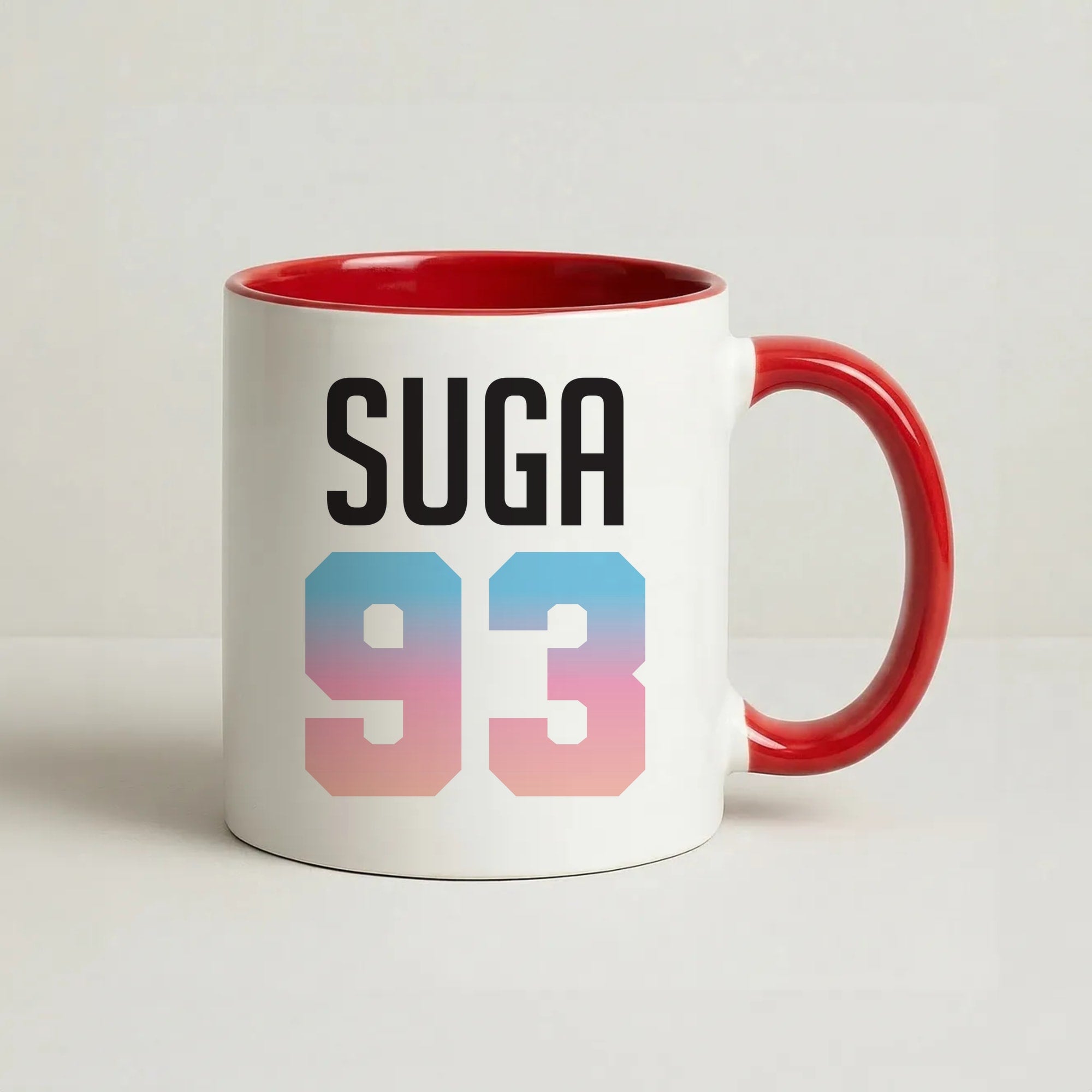 Suga 93 Coffee Red Mug