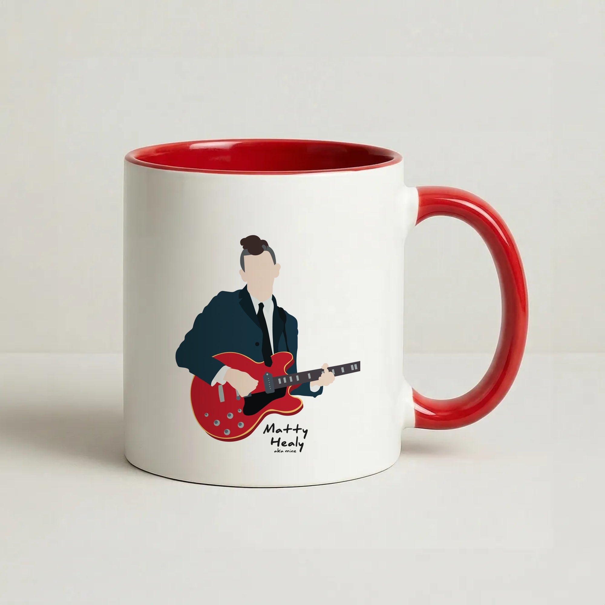 Matt Healy - The 1975 Coffee Red Mug