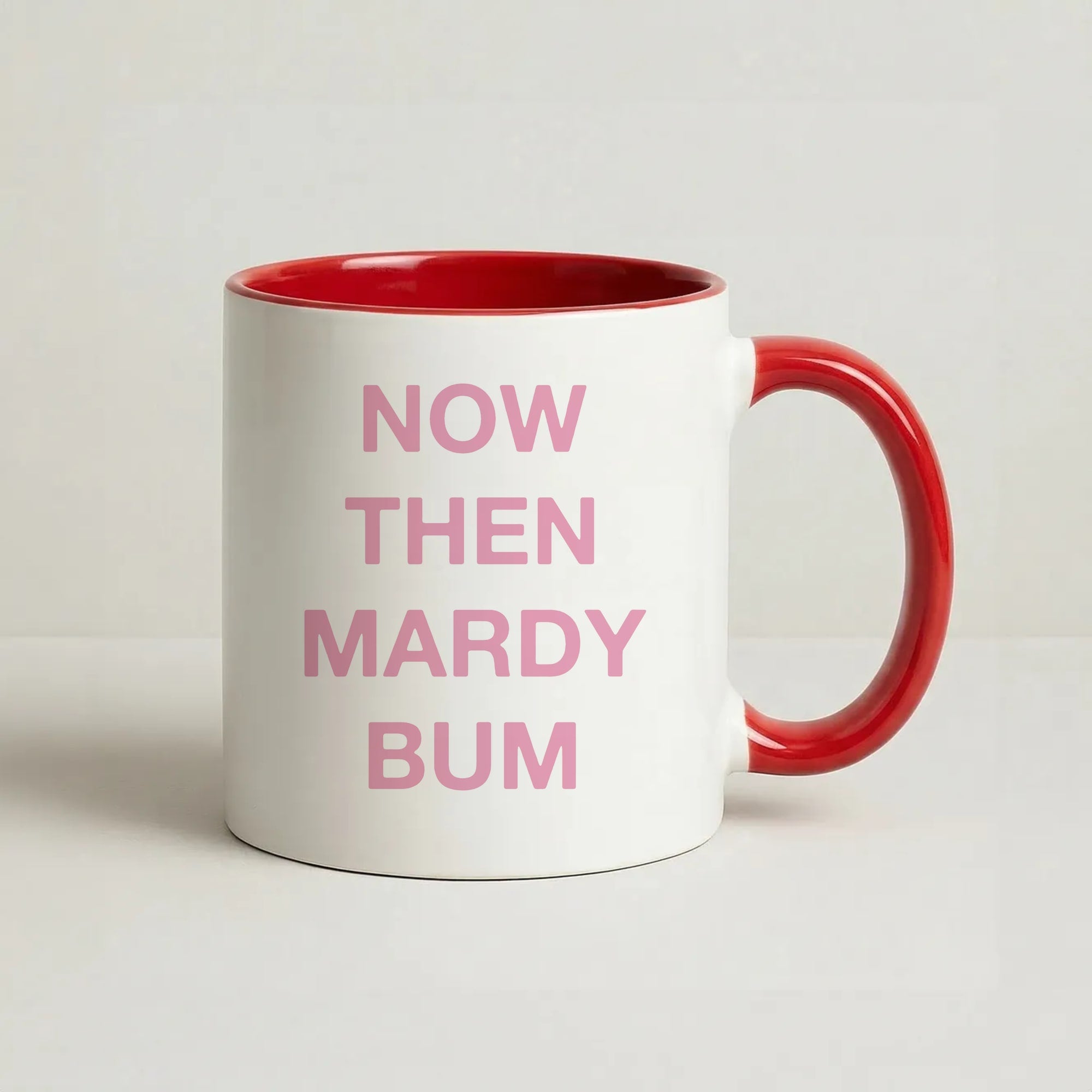 Mardy Bum Coffee Red Mug