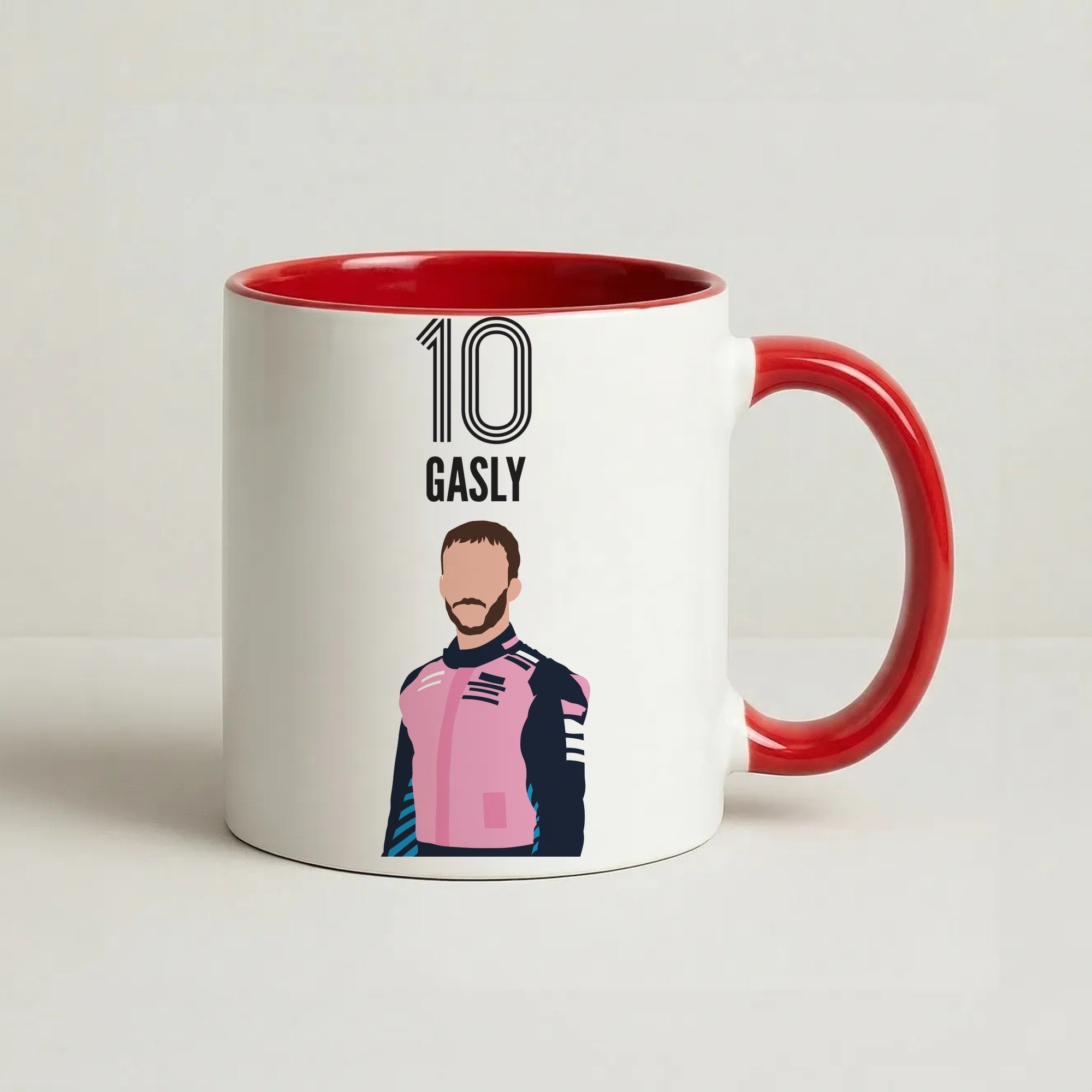 Gasly 2026 Coffee Red Mug