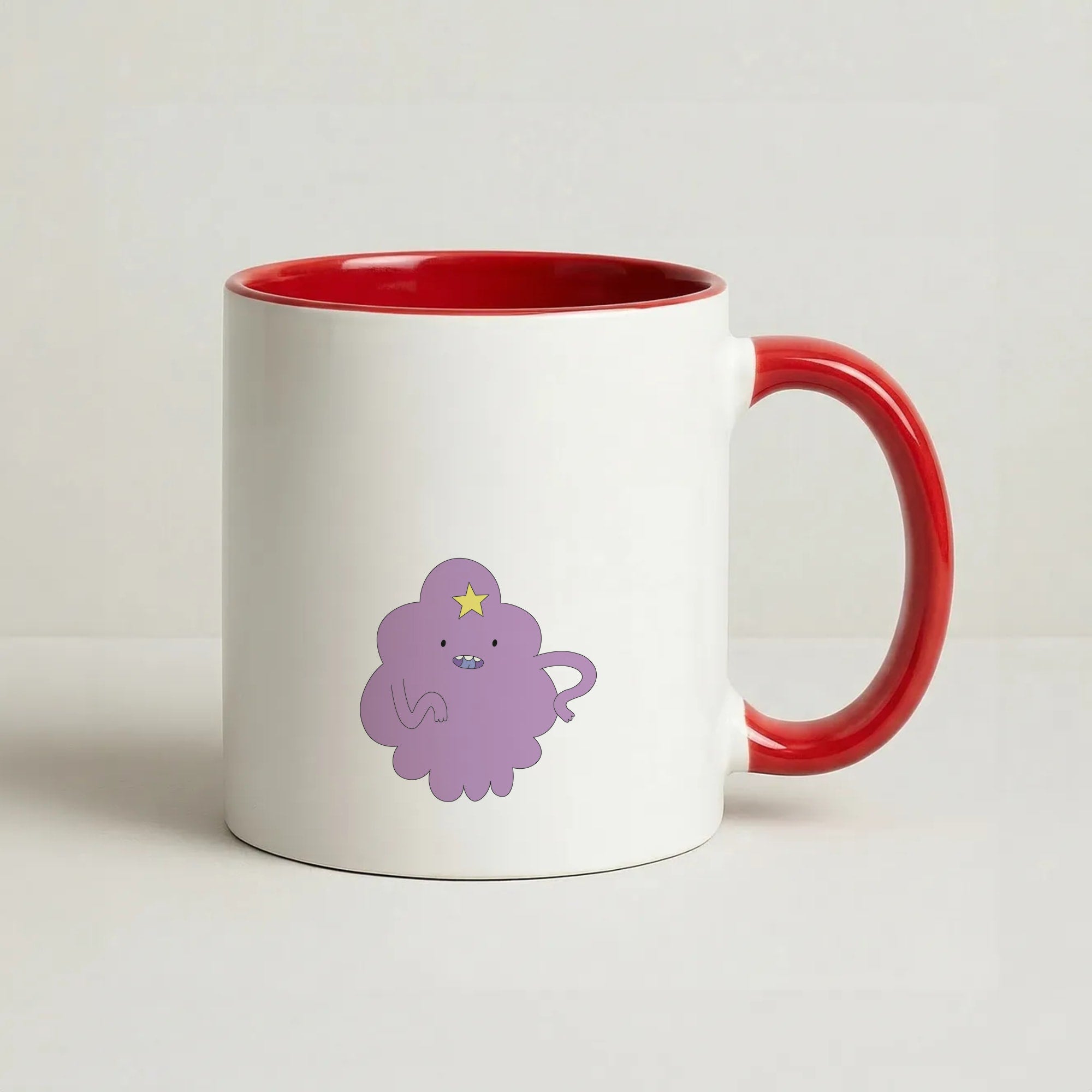 Lumpy Space Princess Coffee Red Mug