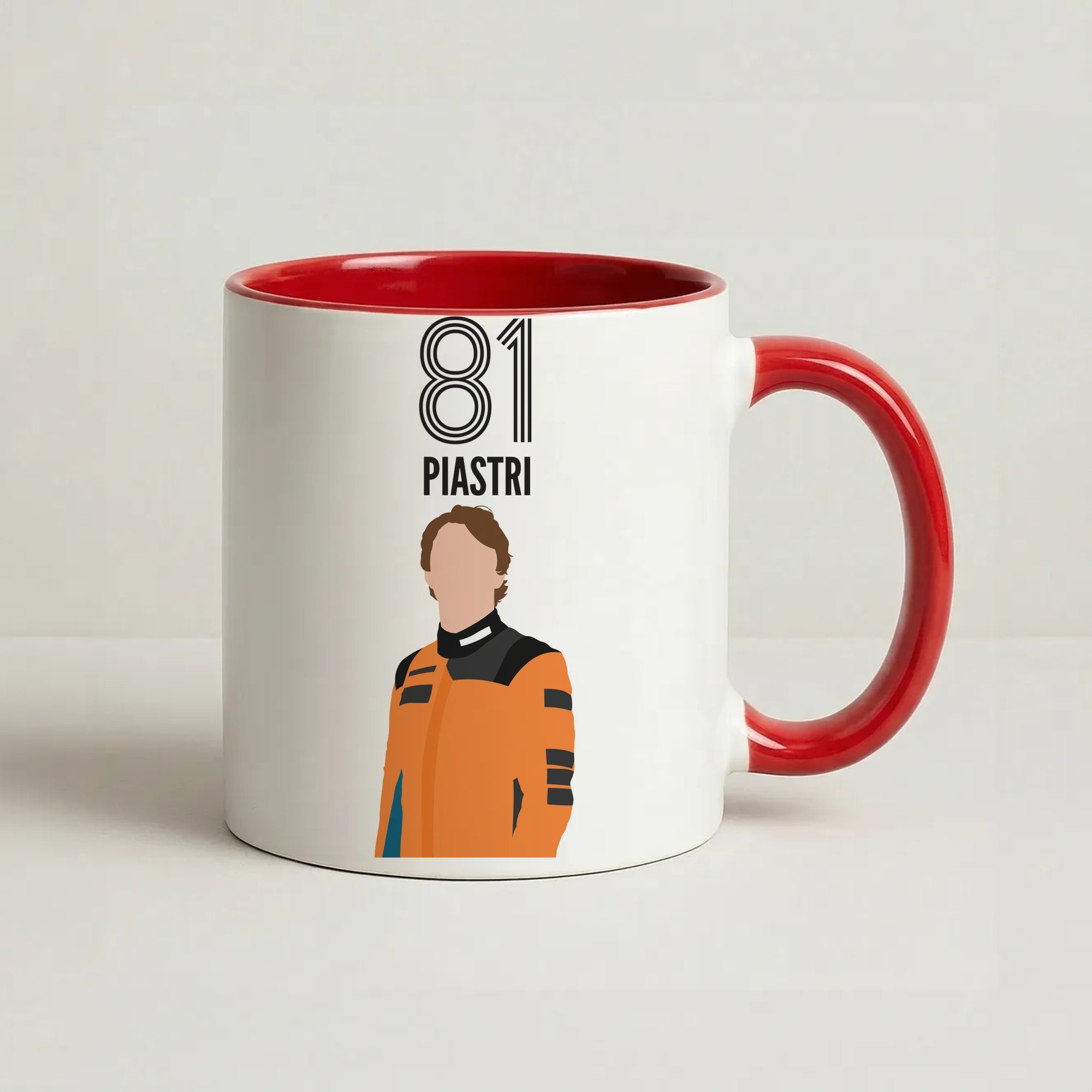 Piastri 2026 Coffee Red Mug
