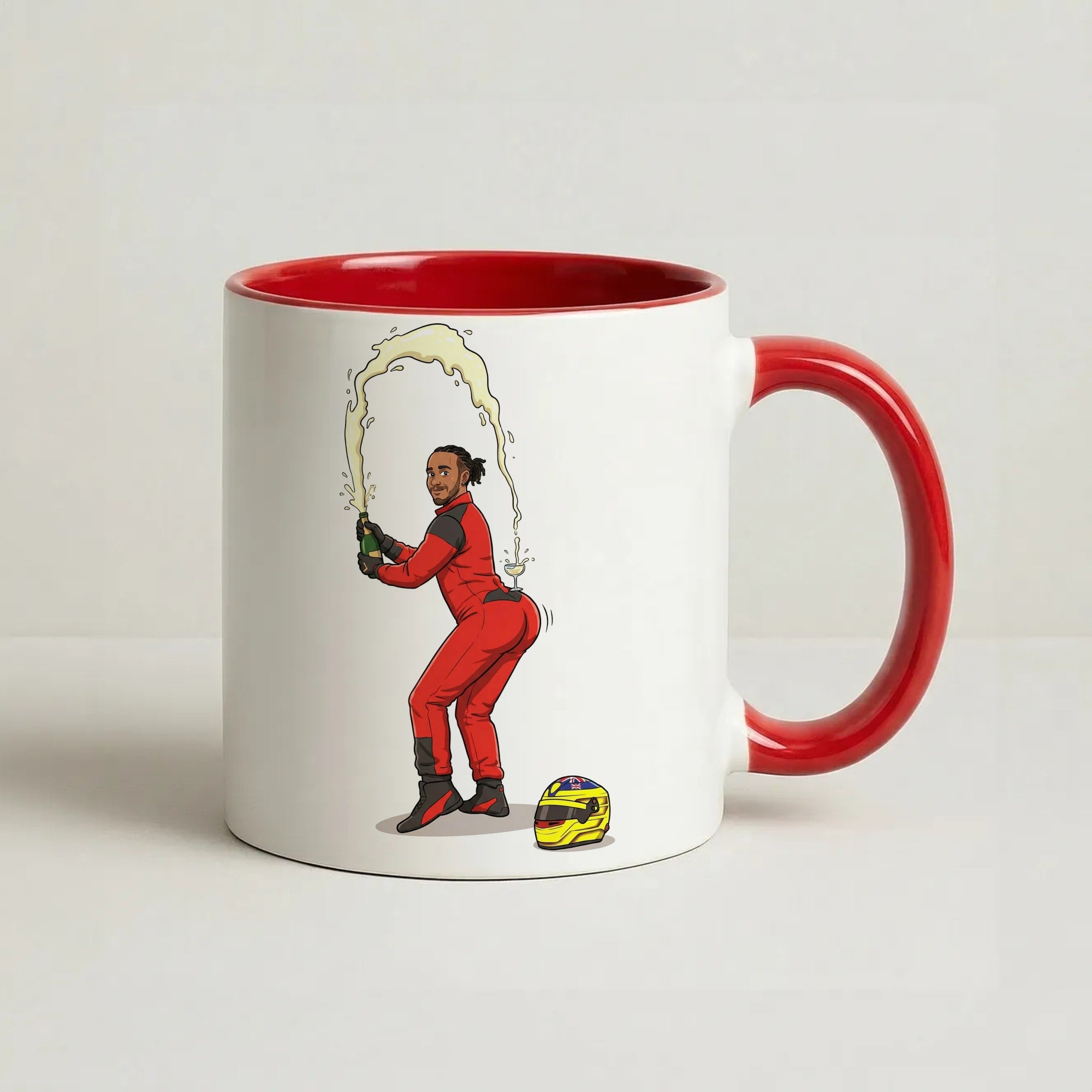 "Brake" The Internet Coffee Red Mug