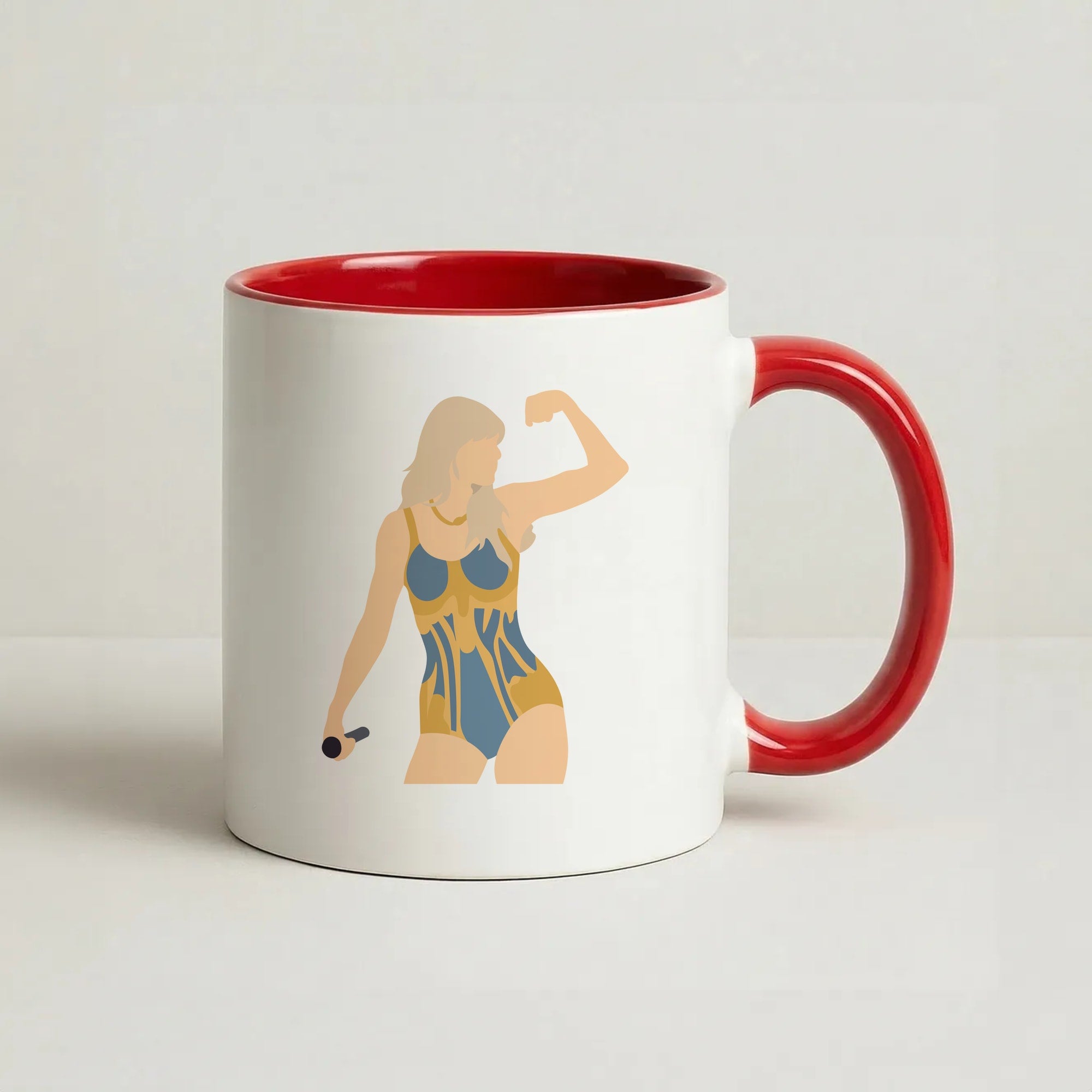 The Man - Taylor Coffee Red Mug