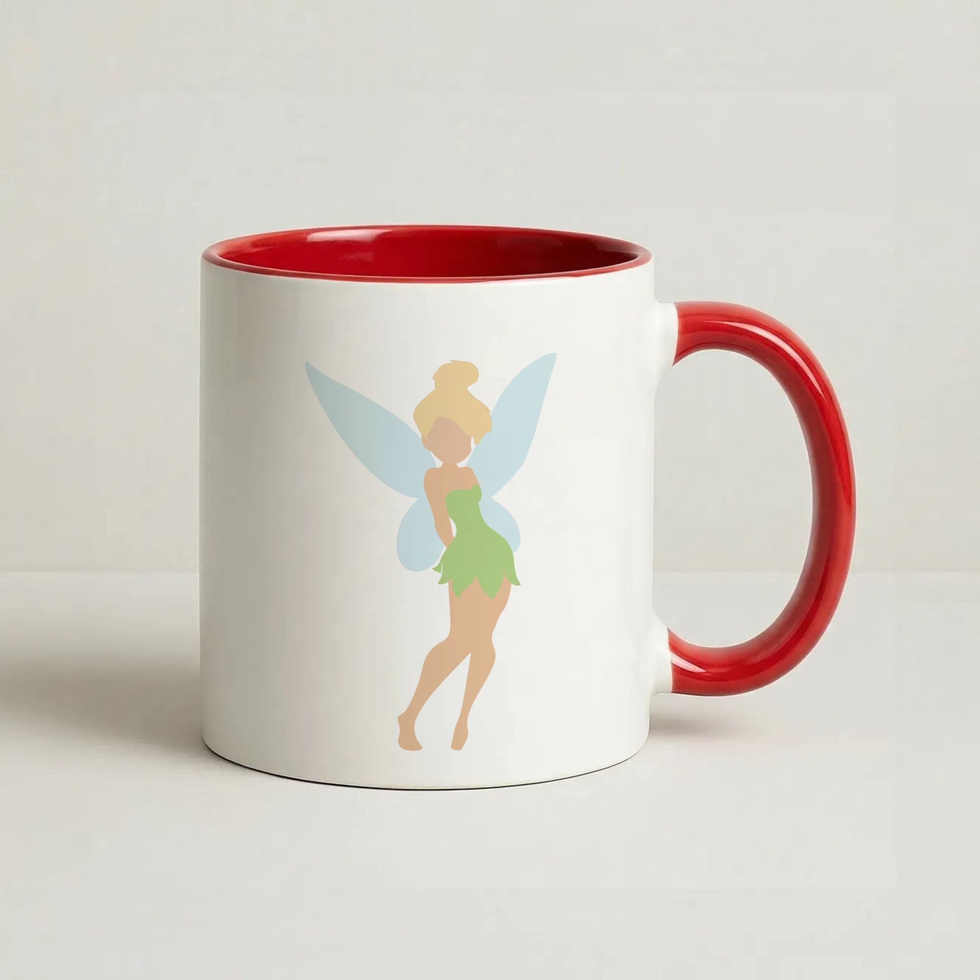 Tinker Fairy Coffee Red Mug